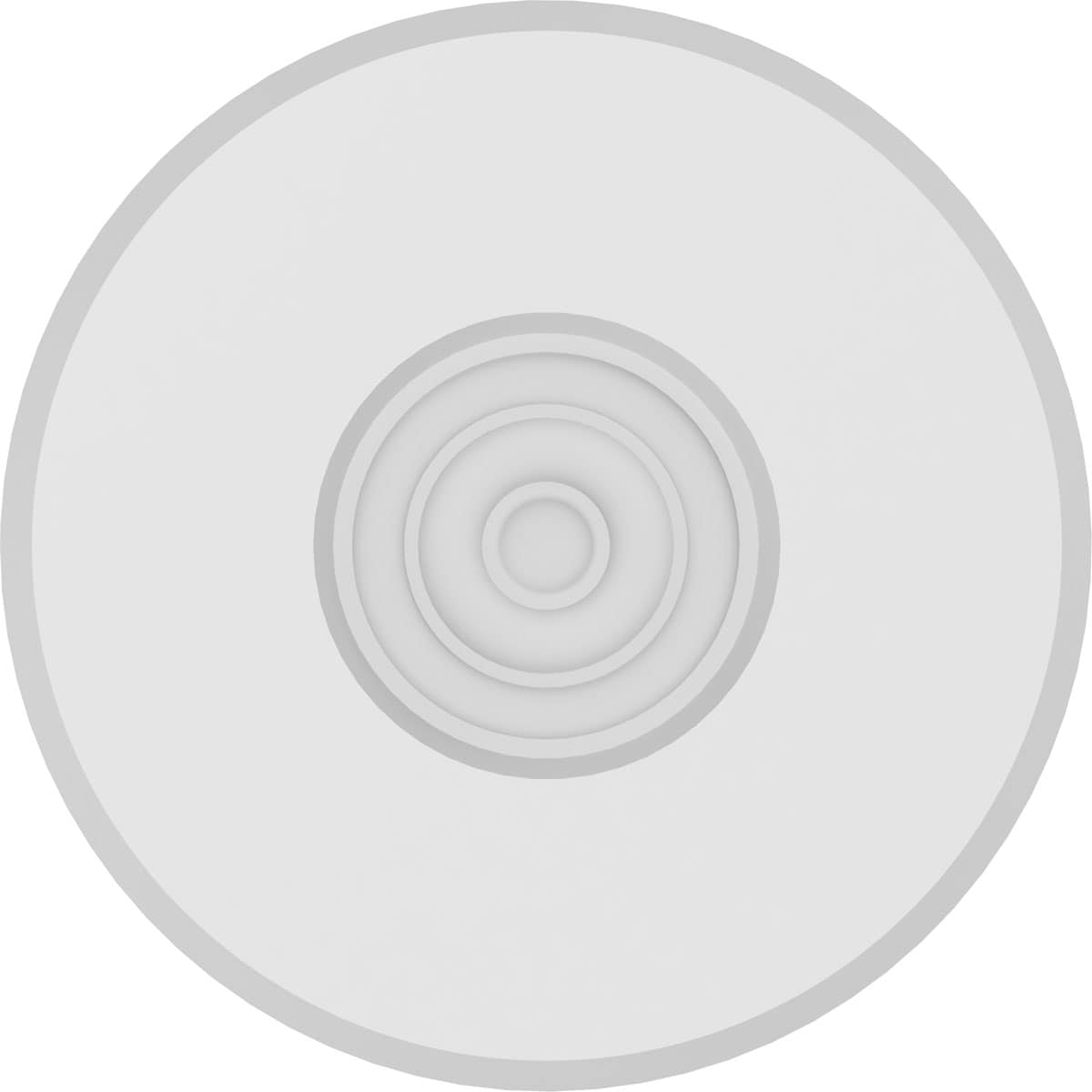 Ekena Millwork ROSP080X080X100GRY03 rosettes - View #2