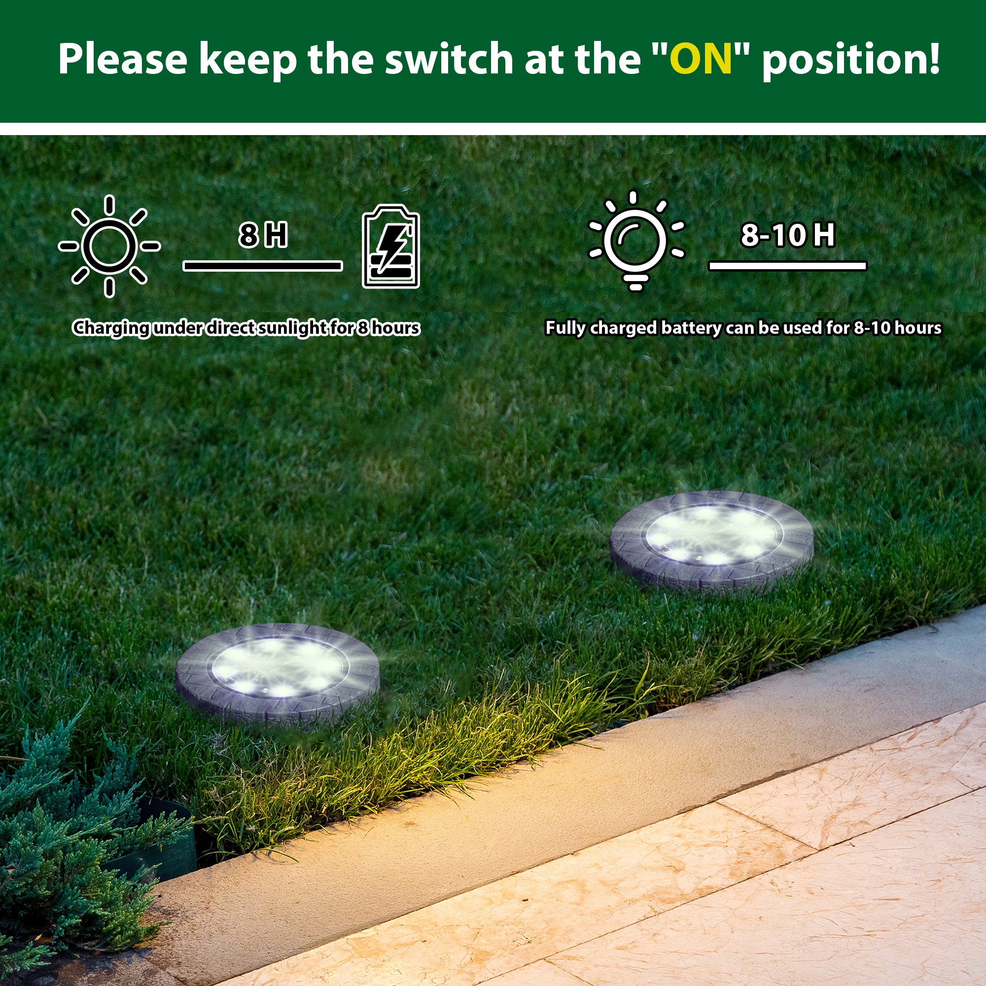 Glitzhome 2023300054 Path-Lights - View #7