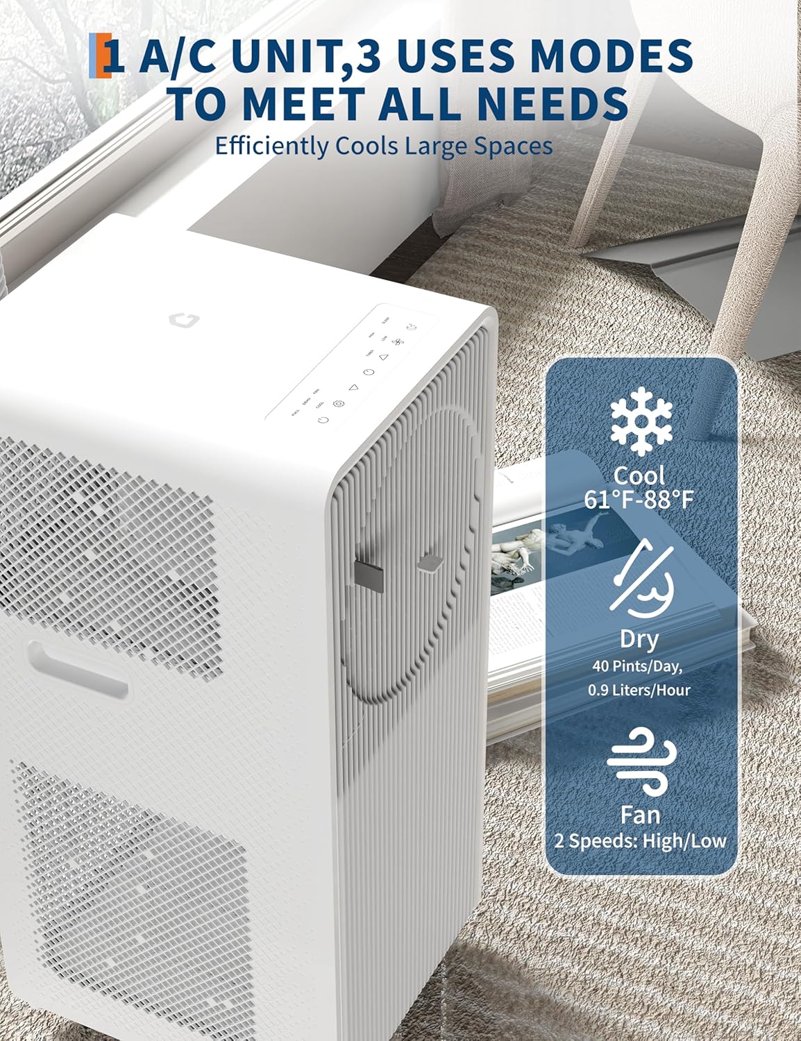 Qeetex BBJ-PHK333NTTF4 Portable-Air-Conditioners - View #5