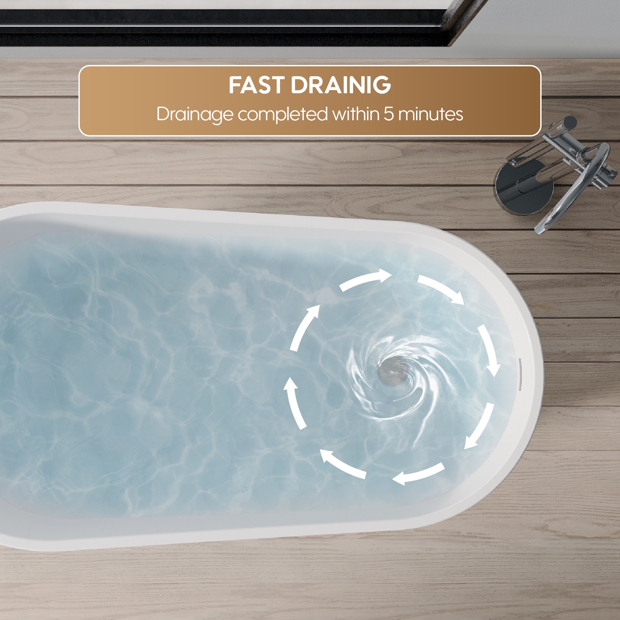 WELLFOR BA-P204226 bathtubs - View #13