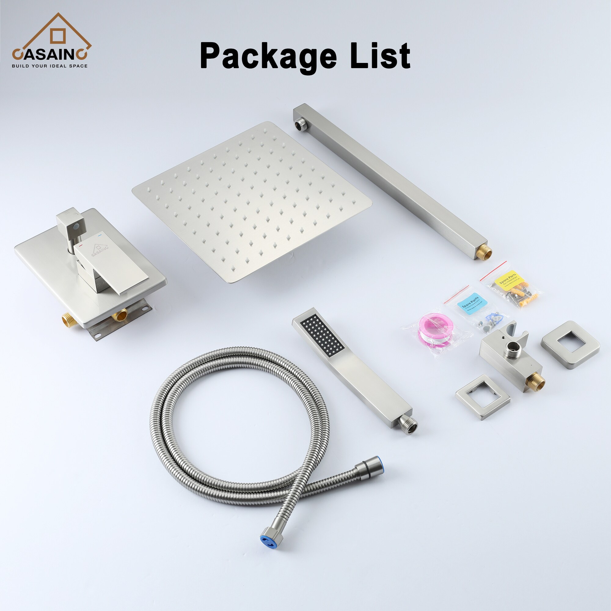 CASAINC CS3502-10BN Showerhead-Bar-Panels - View #11