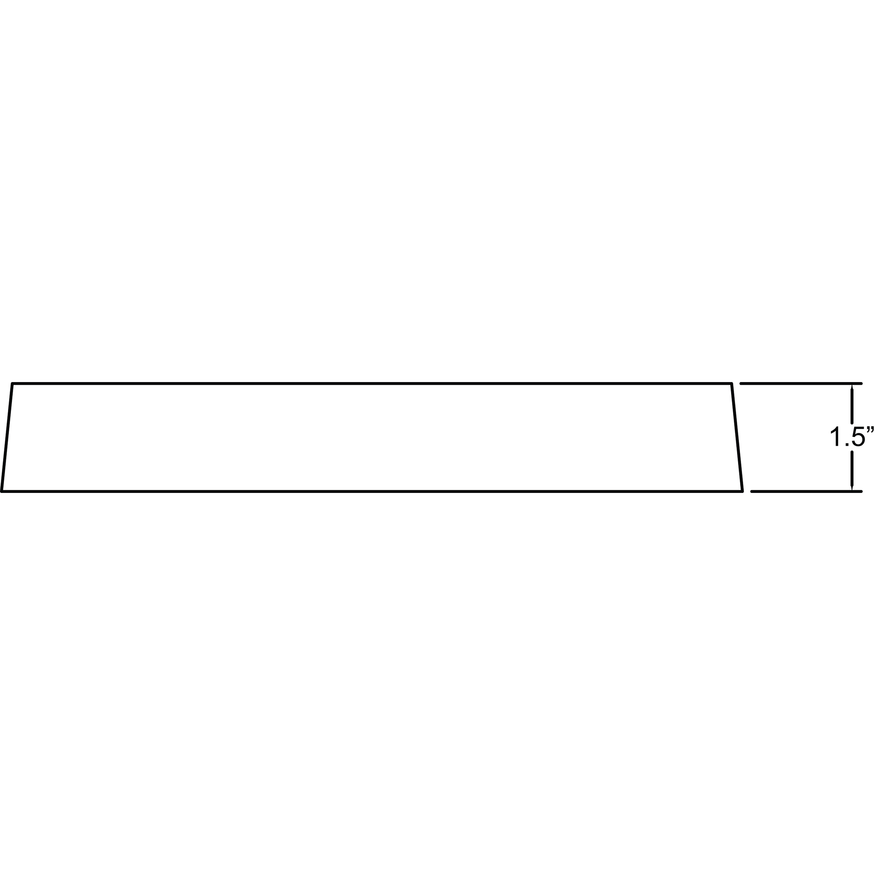 Bronze Finish Contemporary LED Square Flush Mount 7"