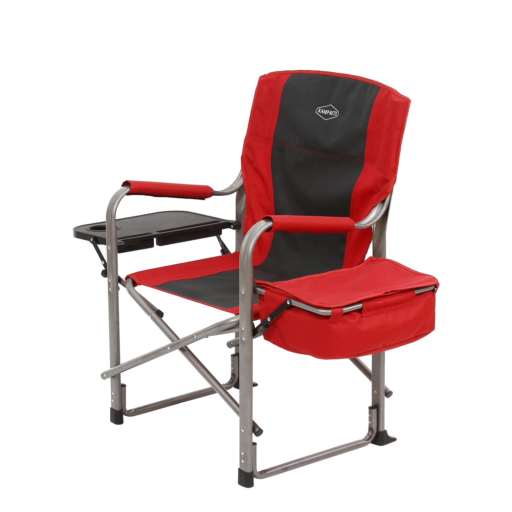 Kamp-Rite Polyester Red/Black Folding Camping Chair (Carrying Strap/Handle  Included) in the Beach & Camping Chairs department at