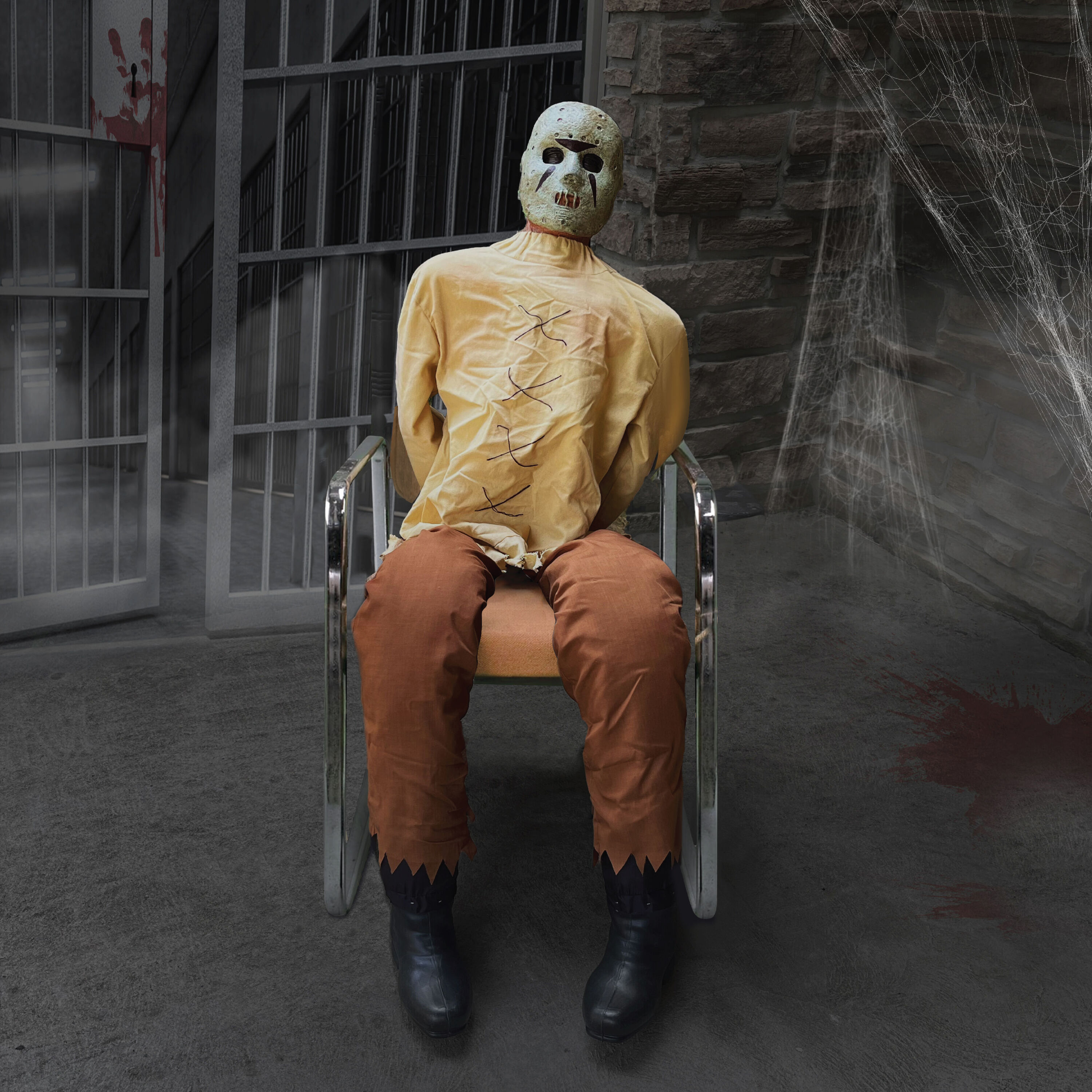 Haunted Hill Farm HHSTMAN-1FLSA Halloween-Animatronics - View #8