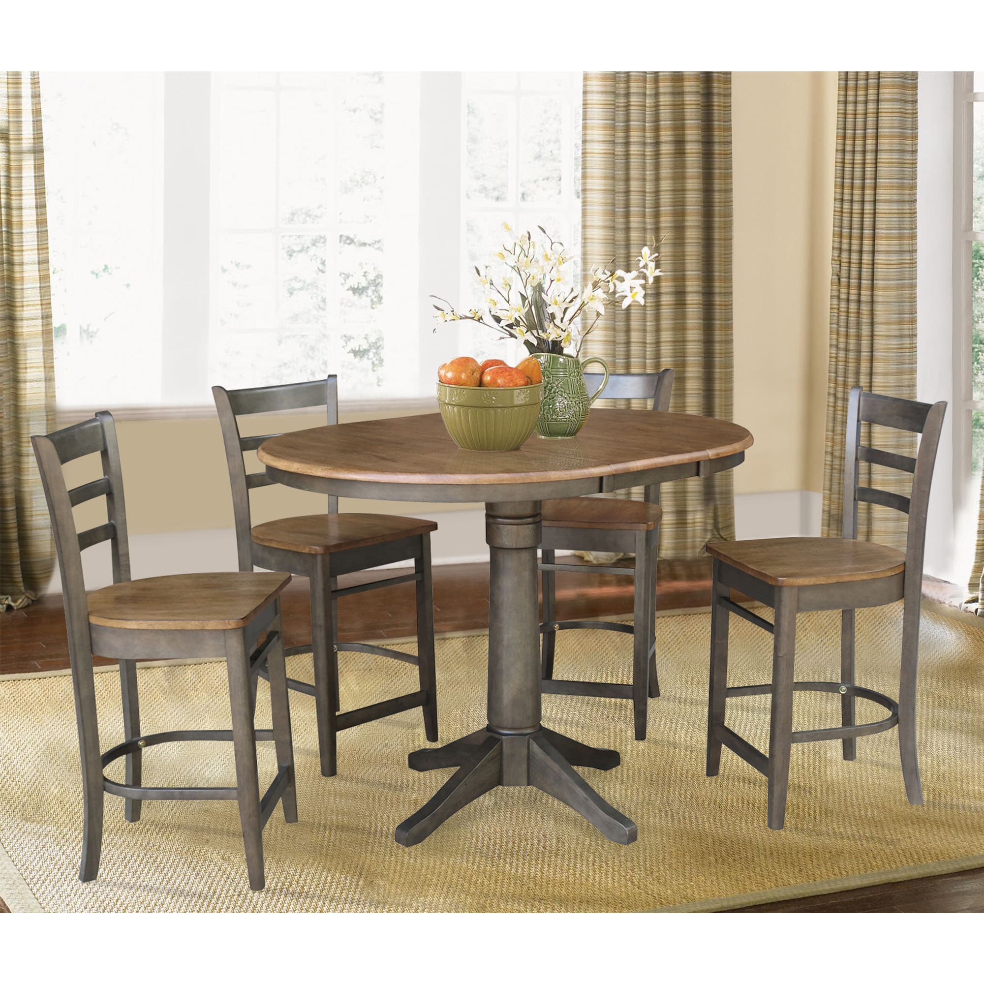 International Concepts K45-36RXT-27-S6172-4 Dining-Sets - View #2