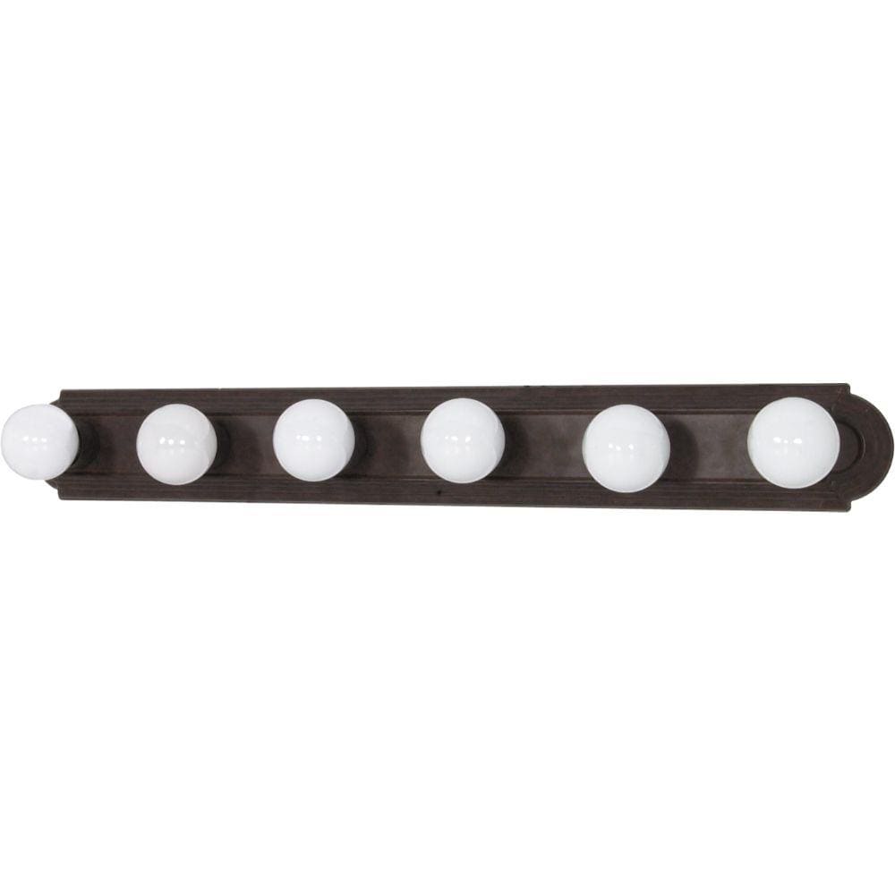  LW-SC514571 36-in 6-Light Old Bronze Transitional Vanity Light Bar