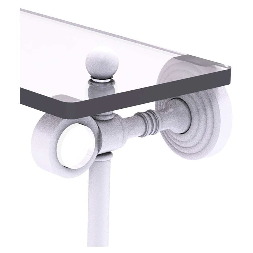 Allied Brass PG-2TB-16-WHM Bathroom-Shelves - View #2