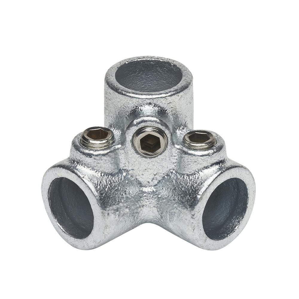 SteelTek 672-802HC 3/8-in Structural Galvanized 90-Degree Side Outlet Elbow