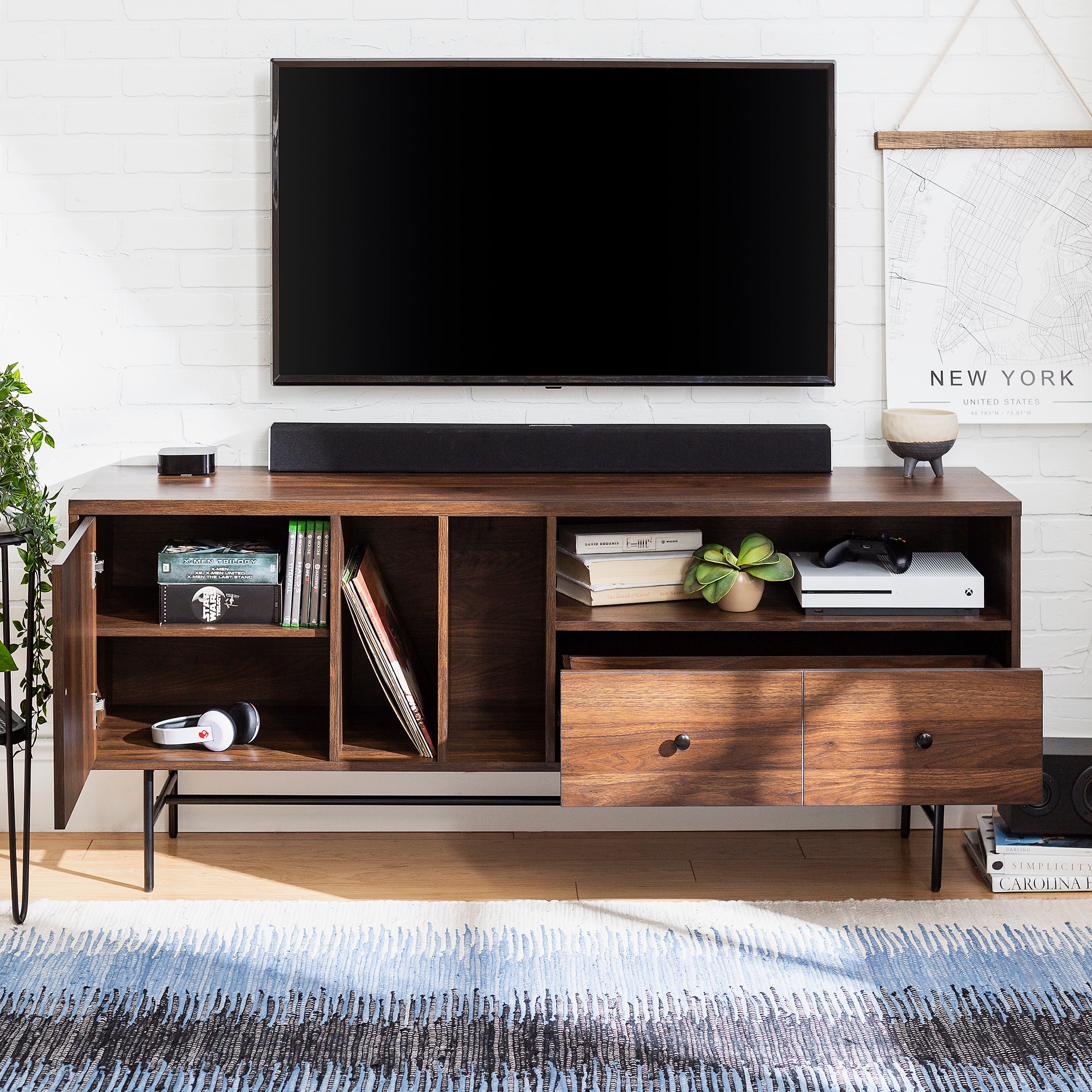 Walker Edison LW60JLYNDW Tv-Stands - View #3