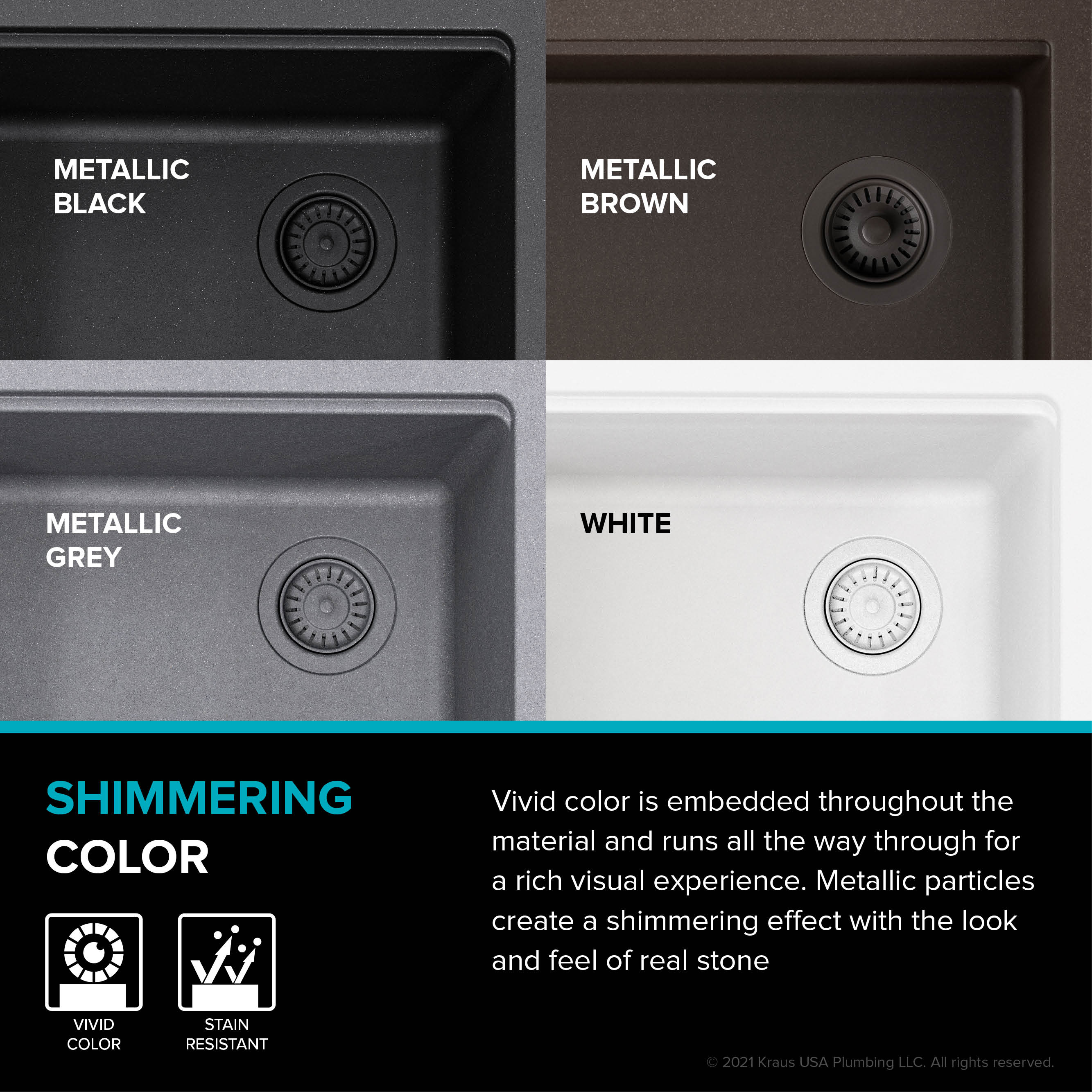 Kraus KGTW1-33WH Kitchen-Sinks - View #13