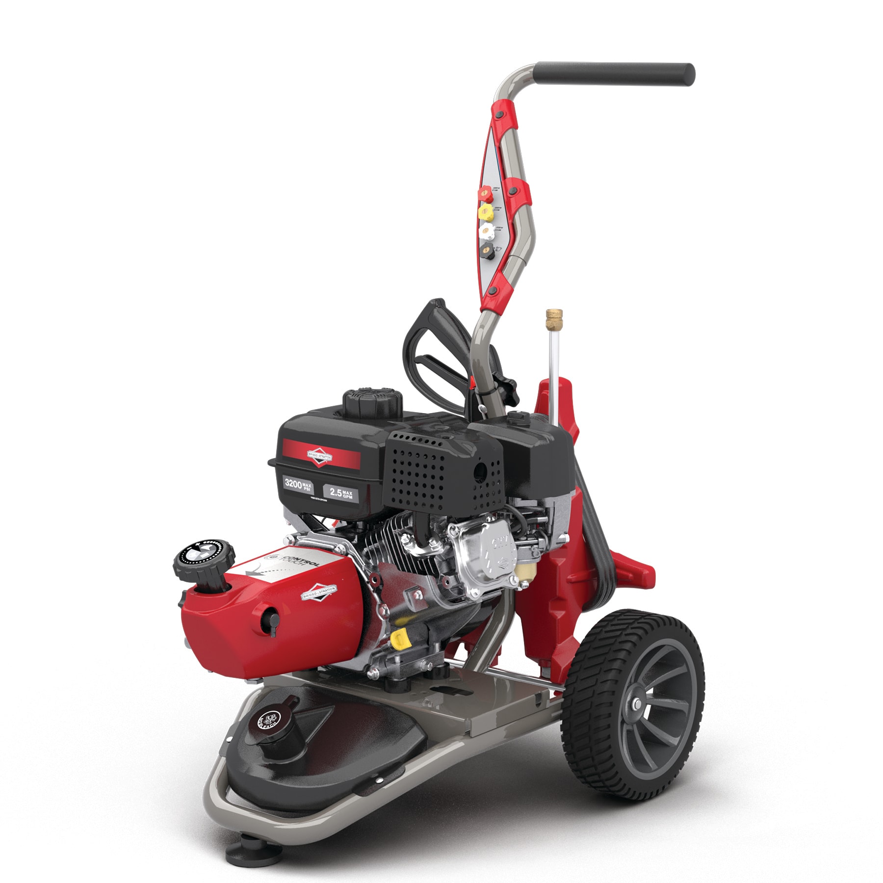 BRIGGS 3100 PSI 4.5 GPM Cold Water Gas Pressure Washer with B&S 875EXi Engine and PowerFlow+ Technology