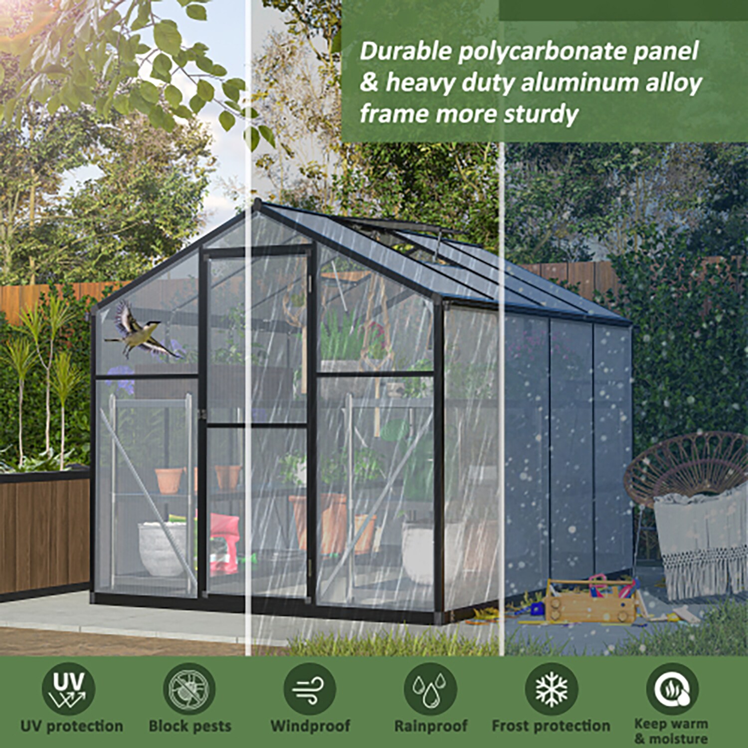 GZMR GM-W2500 greenhouses - View #9