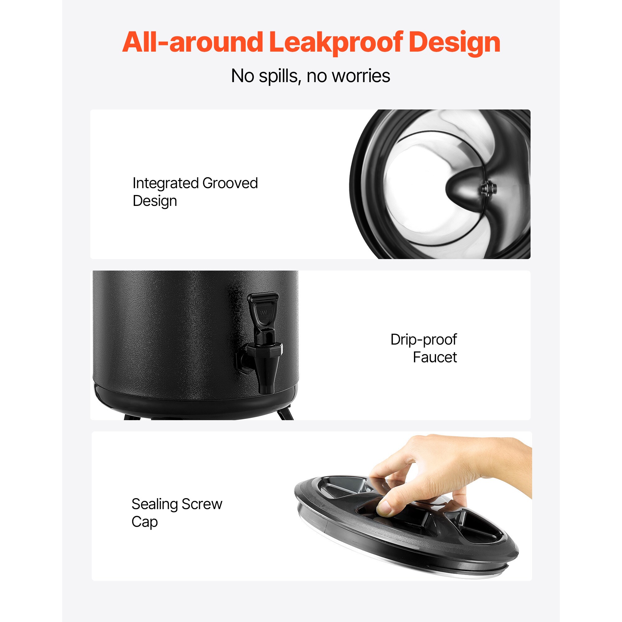 VEVOR SCYLHLQQYXKH07846V9 Bev-Dispensers - View #5