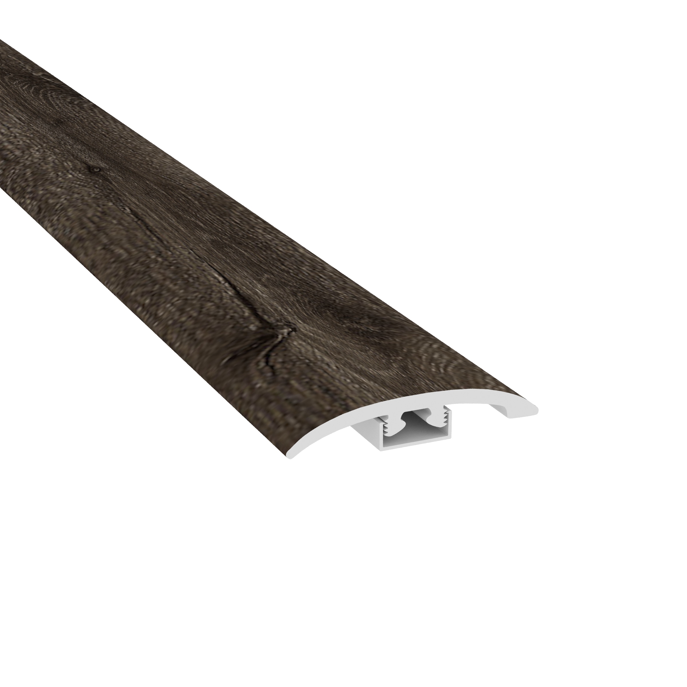 CALI 7904500423 Brown 0.28-in T x 1.93-in W x 72.83-in L PVC Multi-purpose Floor Moulding