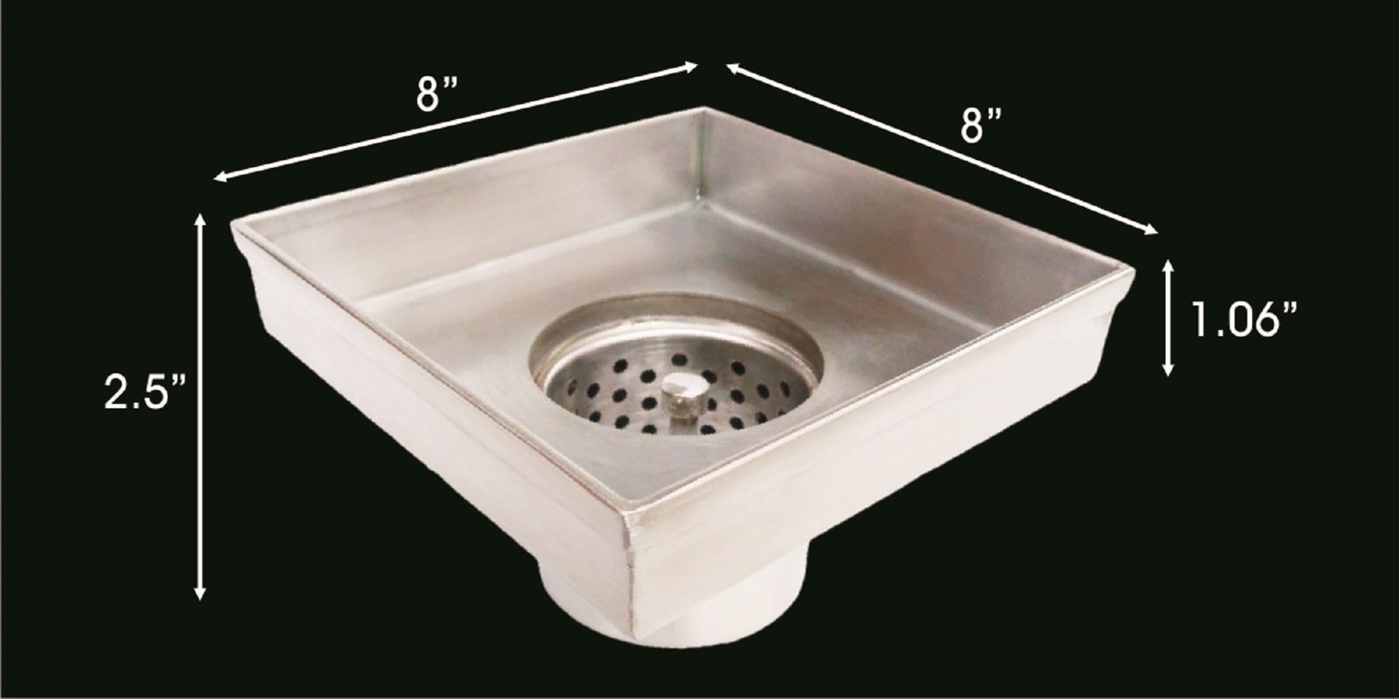 Reln FD0802TLSS Drains-Flanges - View #3