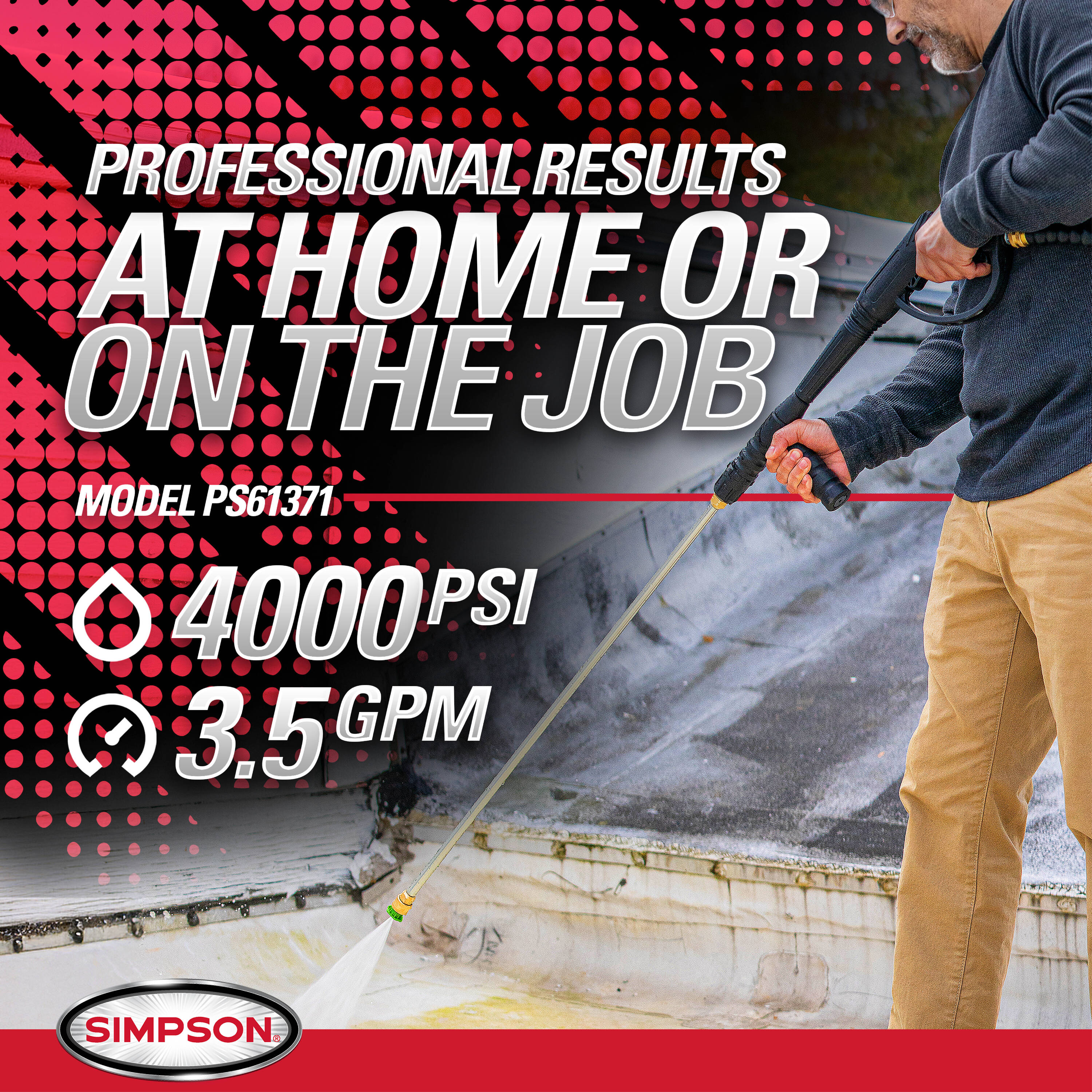 SIMPSON PS61371 Gas-Pressurewashers - View #2