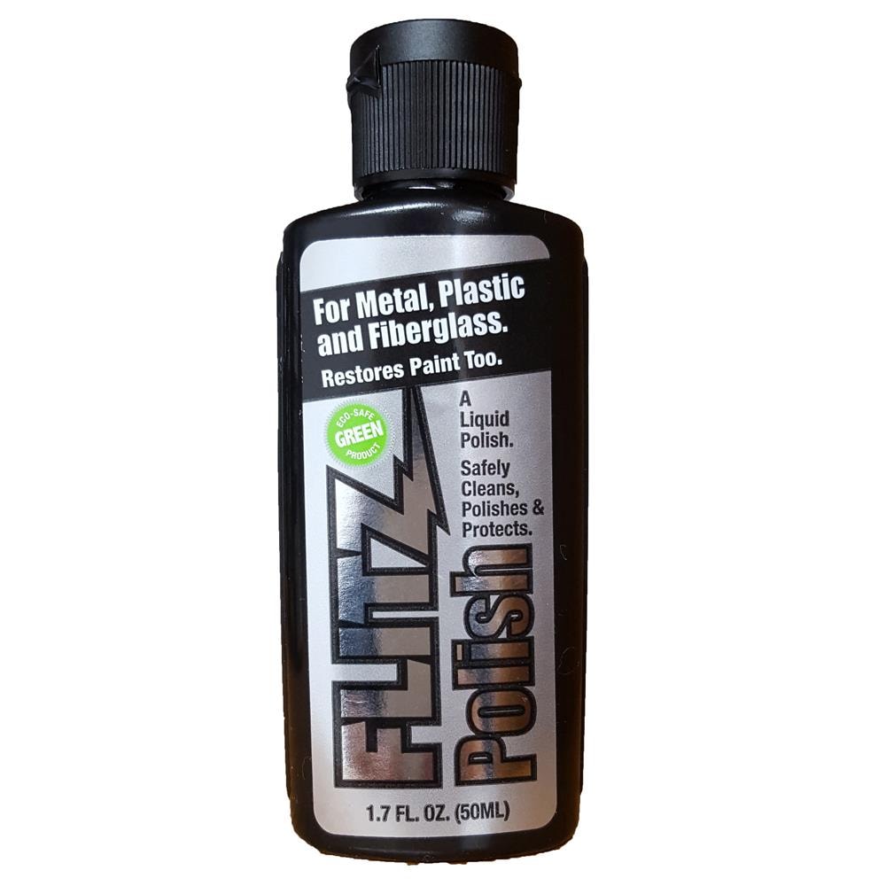 Flitz 7.6 oz. Green Metal Plastic and Fiberglass Polish Liquid Bottle LQ  04587 - The Home Depot