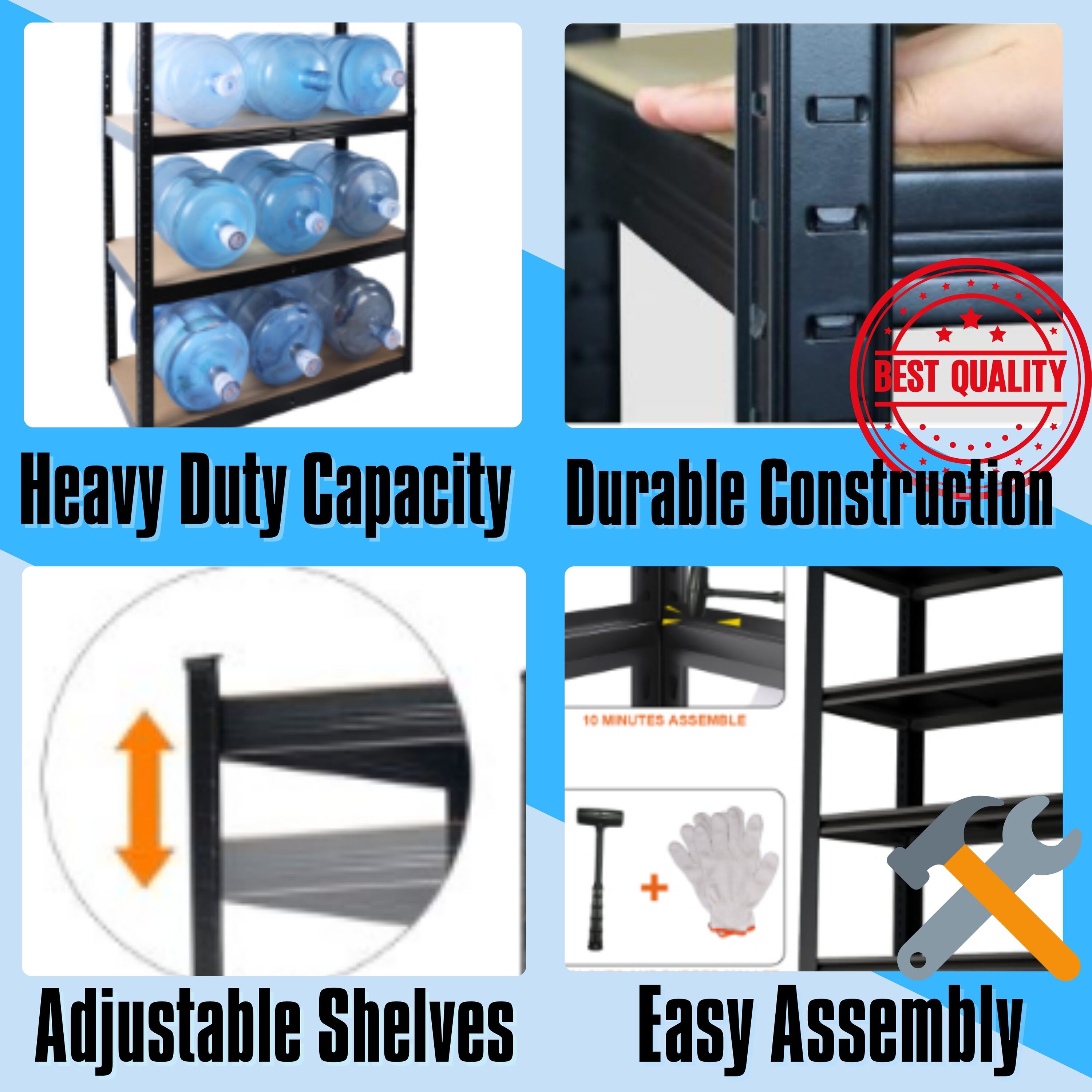 ToolCat NGG30-2-DSG Free-Standing-Shelving - View #2