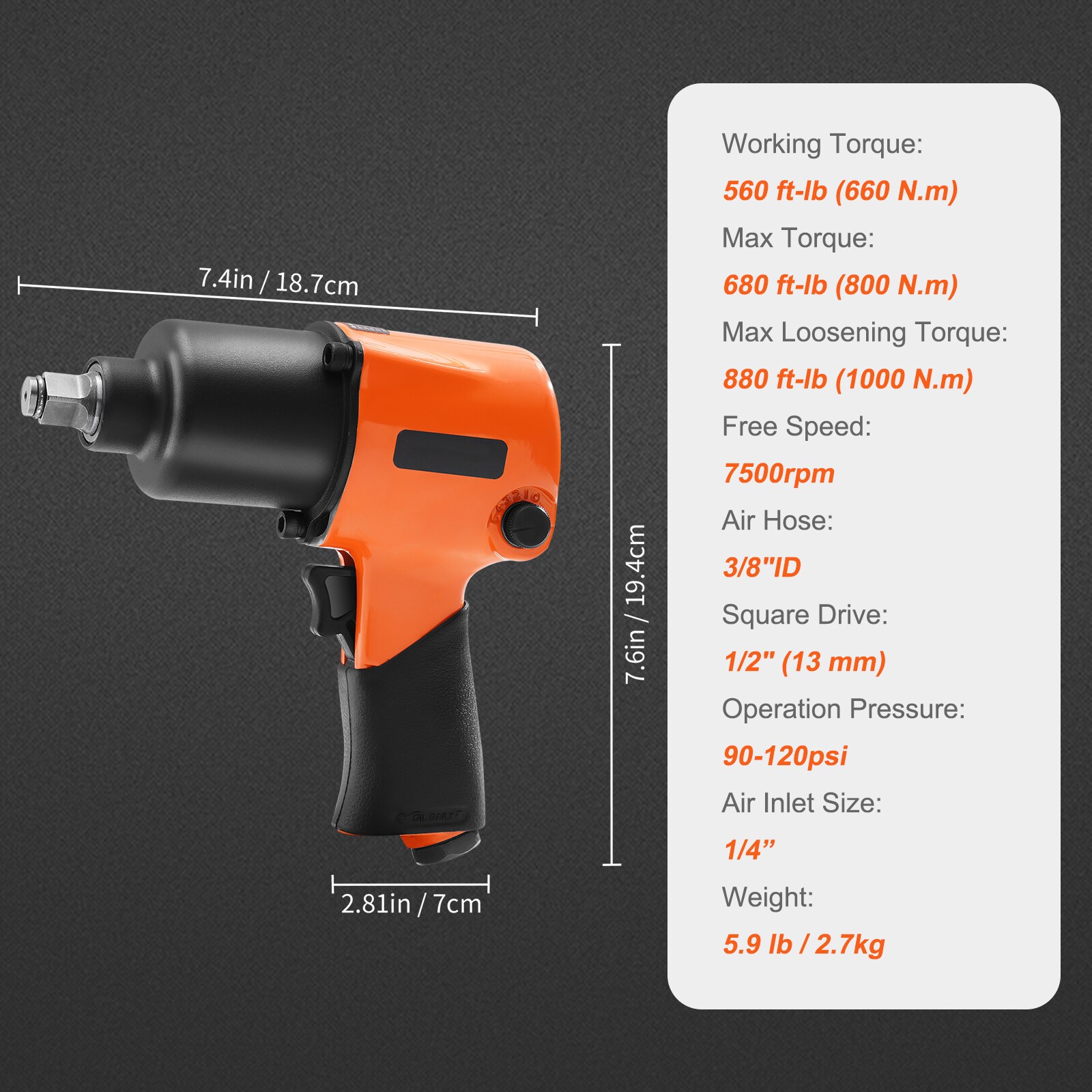 VEVOR SCKQ660N121002719V0 c100550 - View #7