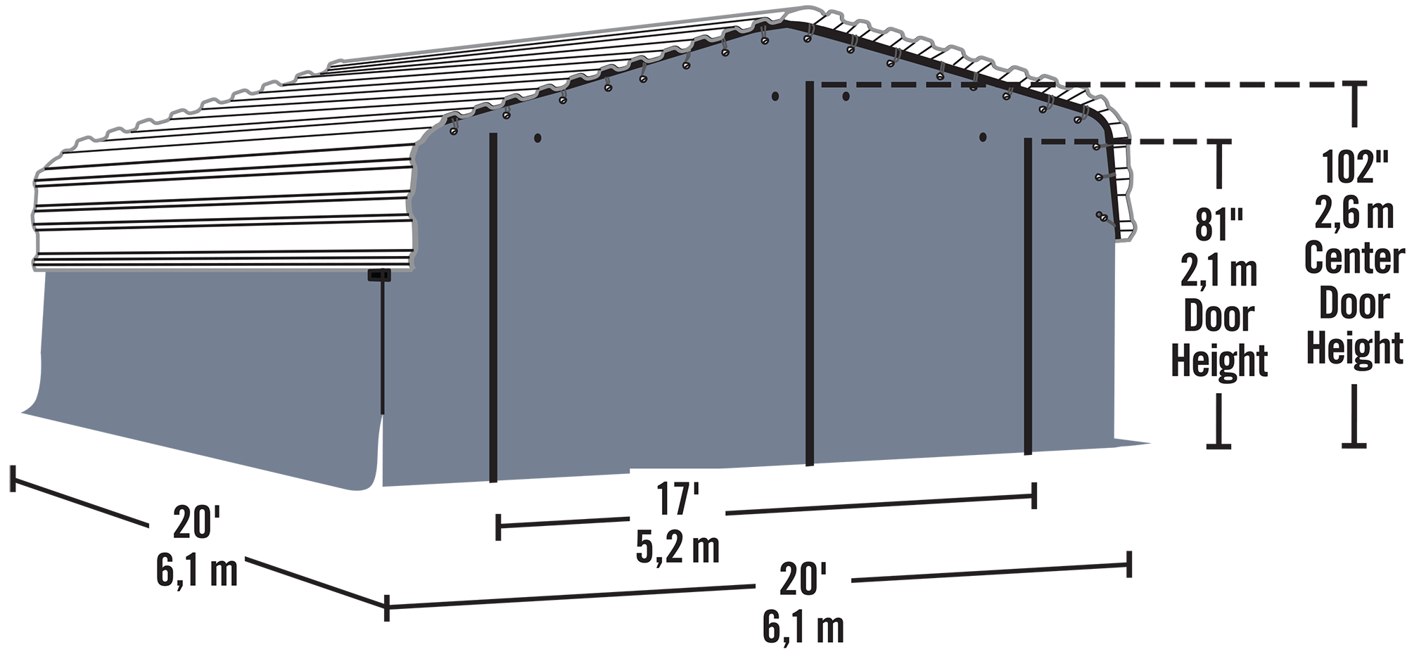 Arrow 10183 Canopy-Parts-Acc - View #3