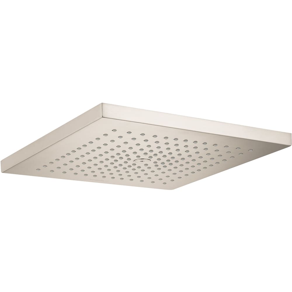 Hansgrohe Raindance E Brushed Nickel 1-in Square 2.5 GPM