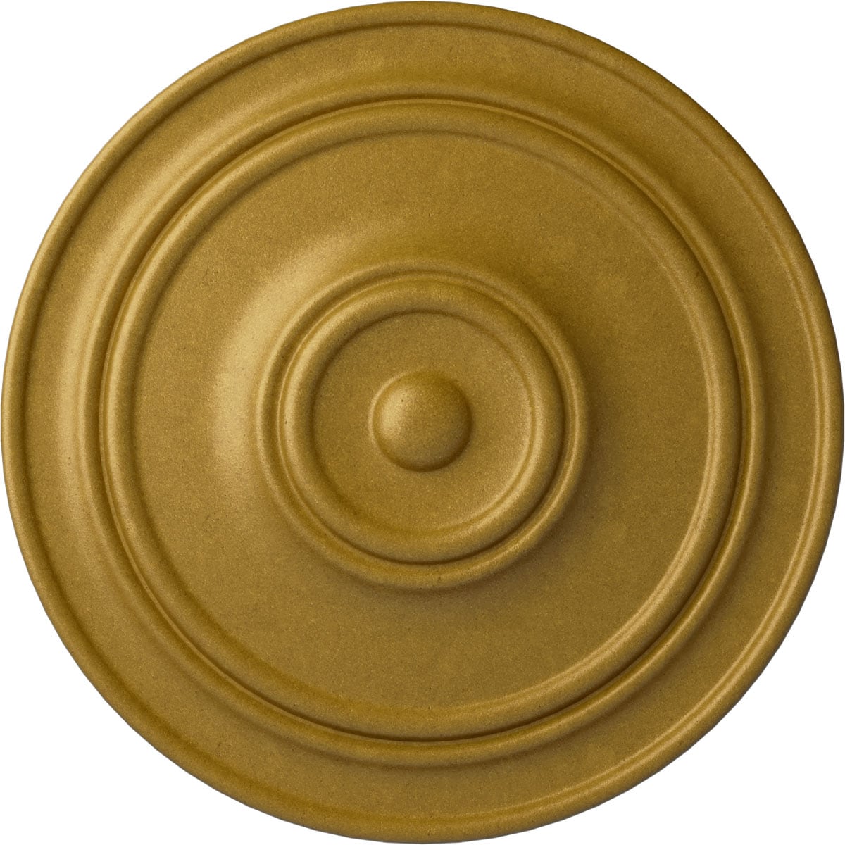 Ekena Millwork CM22CLPGS Classic 21.875-in W x 21.875-in L Pharaohs Gold Polyurethane Ceiling Medallion