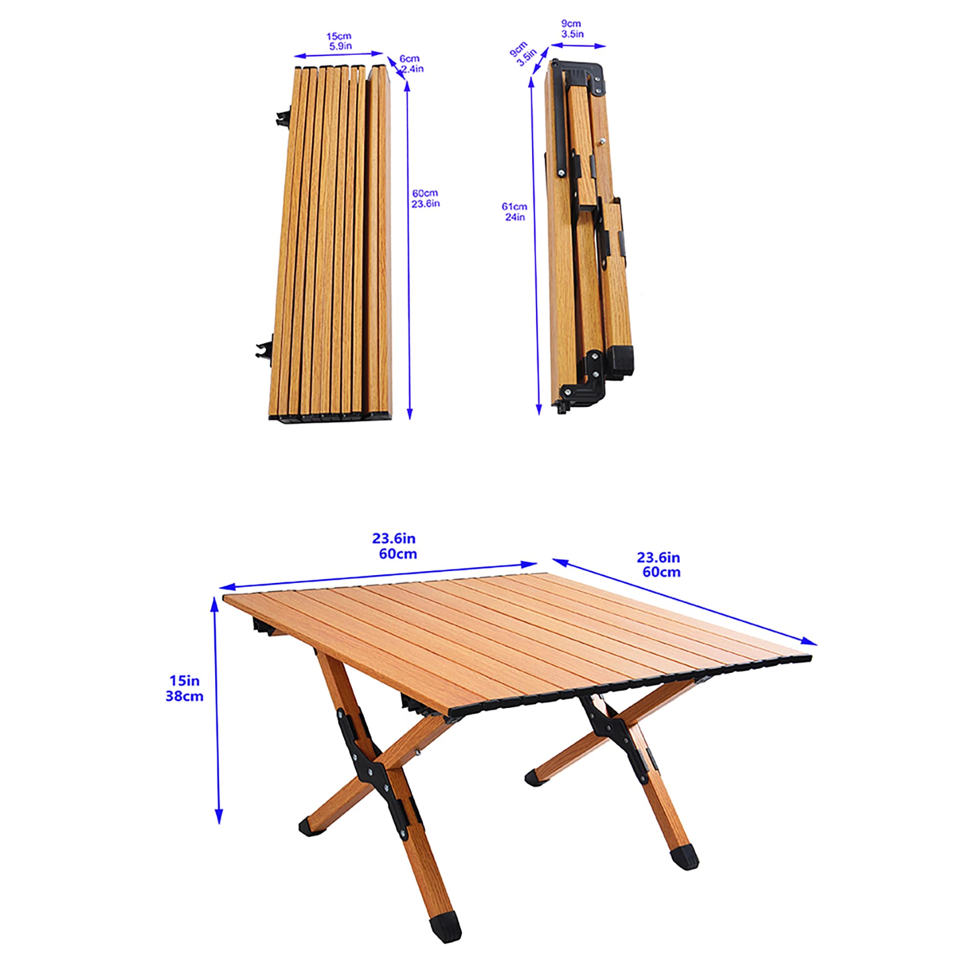 Kahomvis QD-QPW2-775 Picnic-Tables - View #3