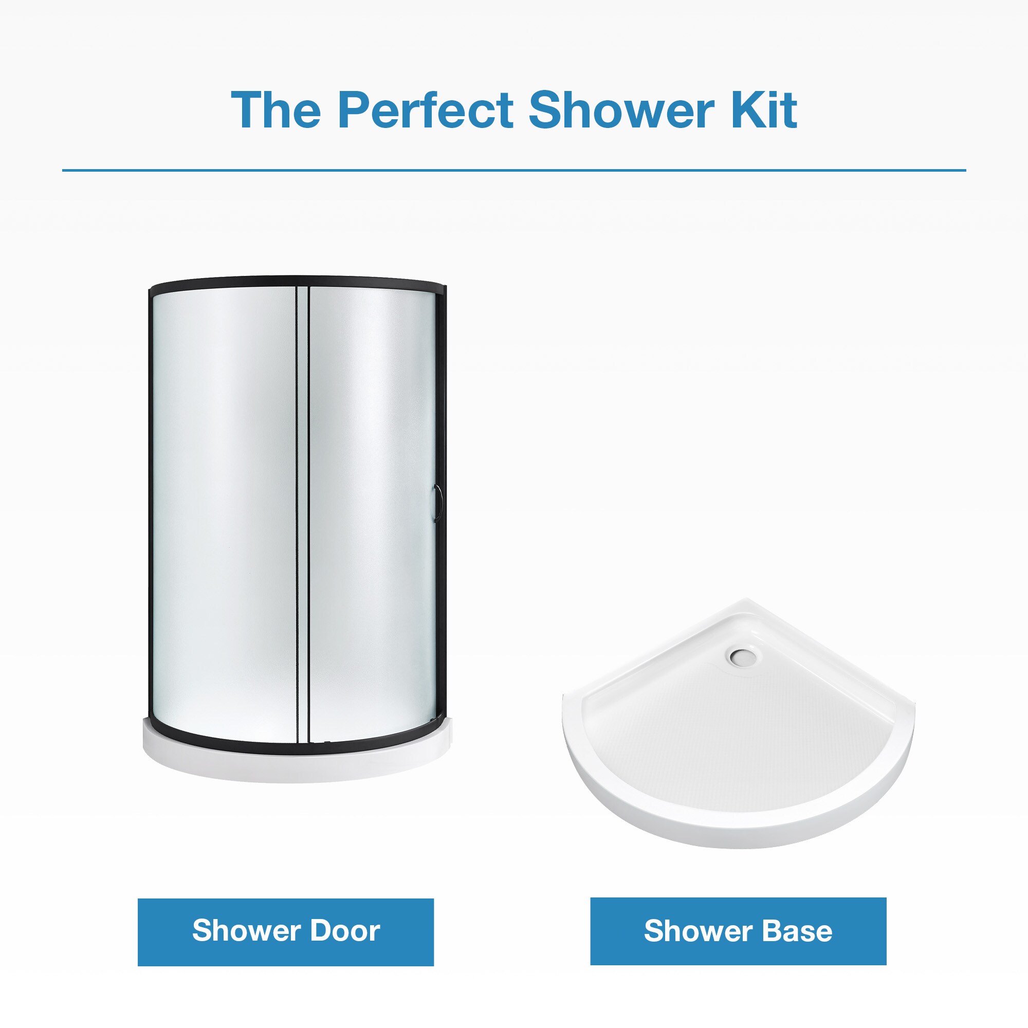 OVE Decors 15SKC-BREF36-BLK Alcove-Shower-Kit - View #3