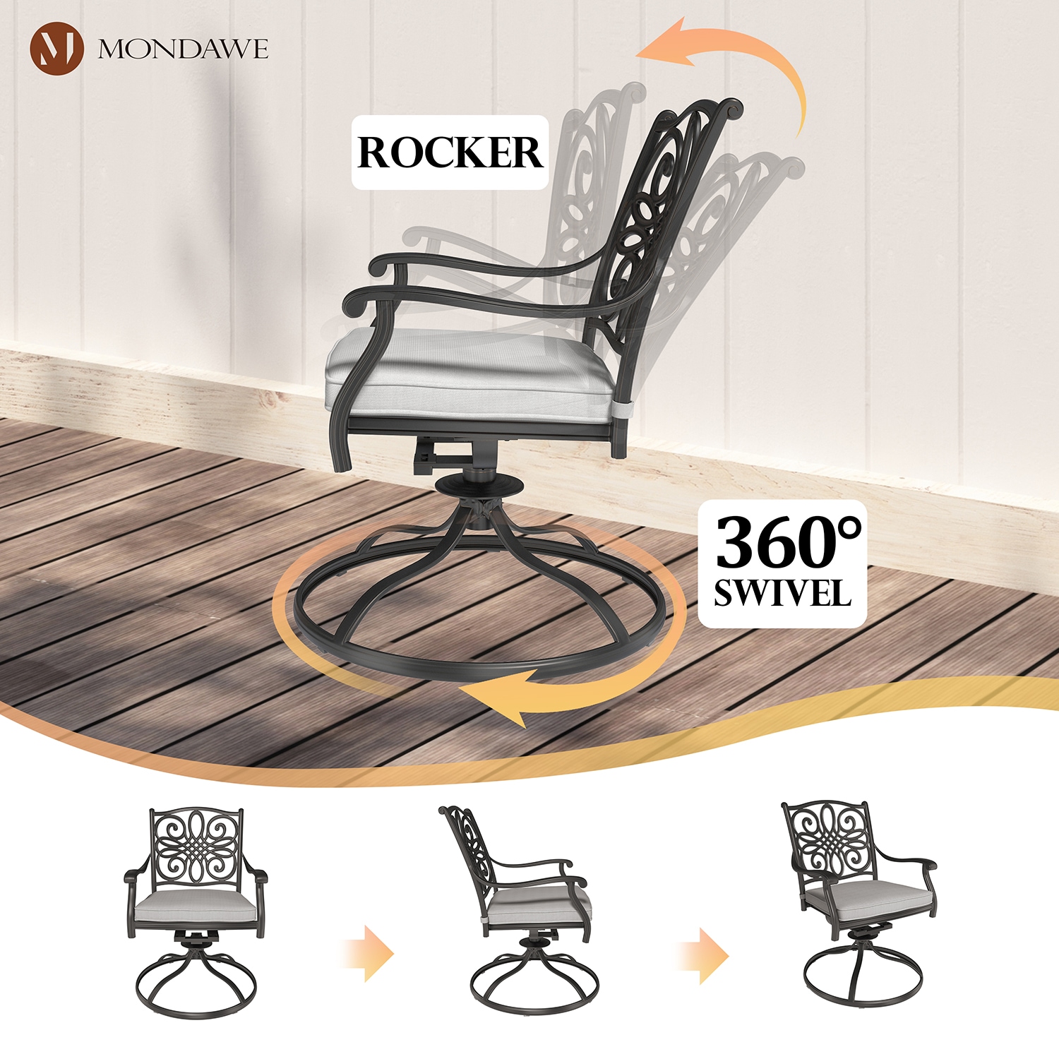 Mondawe 21OD011025OR Patio-Chairs - View #4