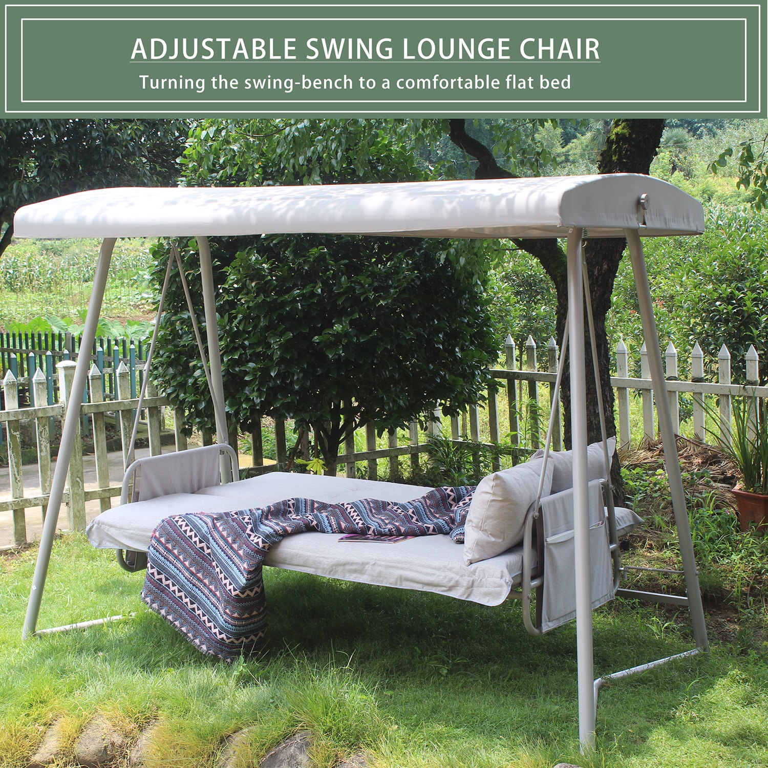 SINOFURN SYA010378BN Swing-Gliders - View #6