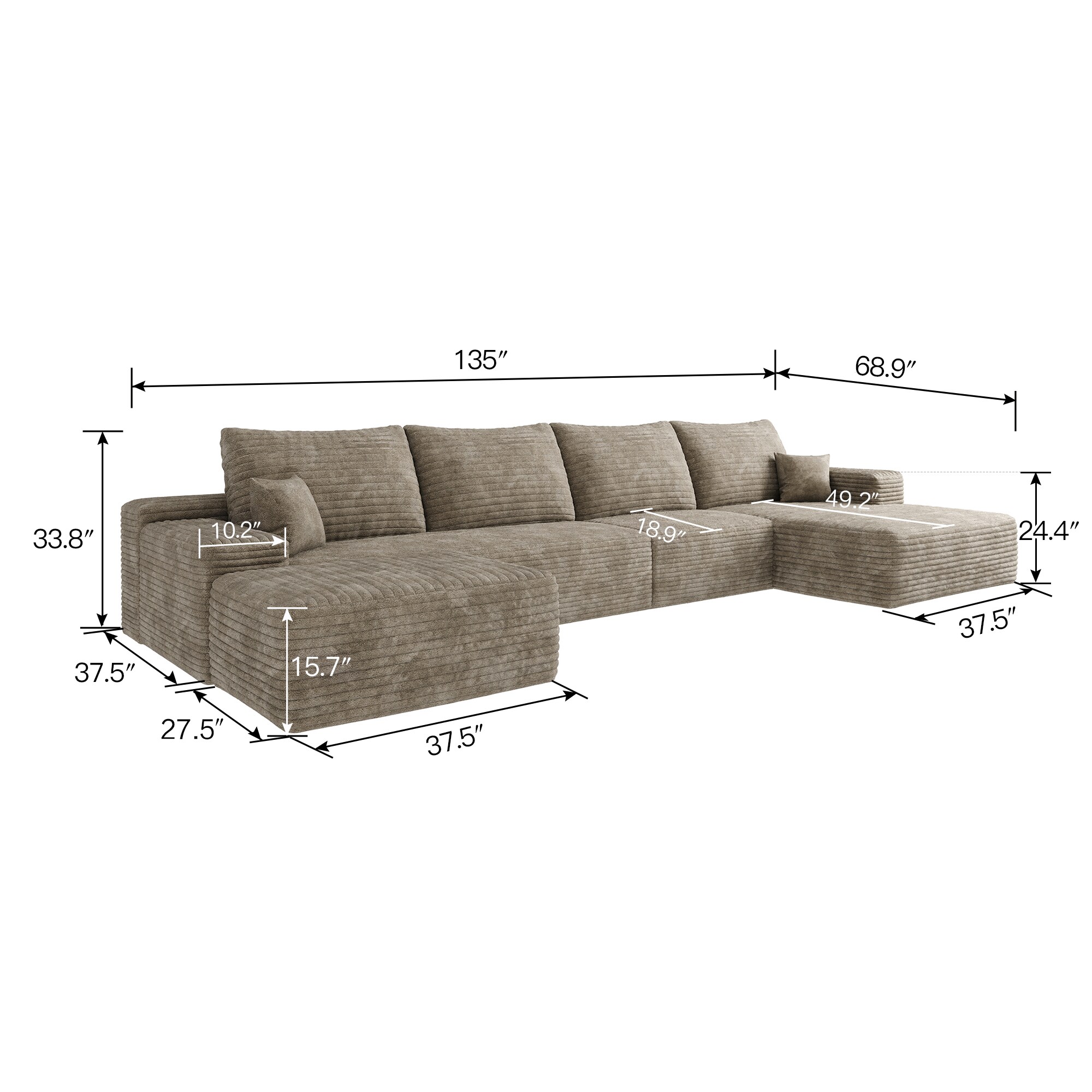 Vynxaria LS0515-W2824S00256 Sofas-Loveseats - View #5