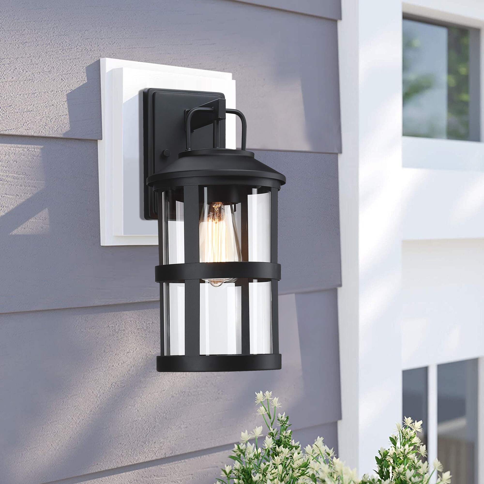 FAYMART LIGHTING FL13931-BK Outdoor-Wall-Lighting - View #9