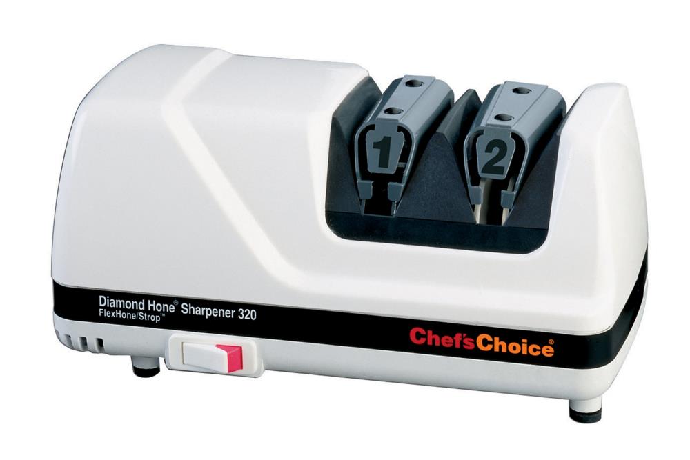 Chef'sChoice White Electric Knife Sharpener 320 + Reviews