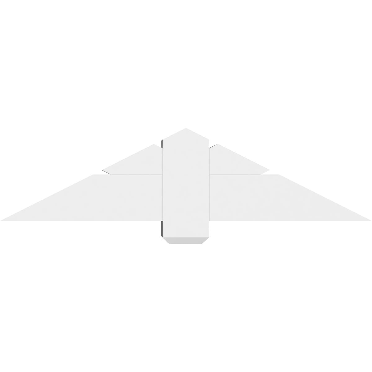 Ekena Millwork GBP048X12X0606KEN00 Exterior-Brackets-Braces - View #2
