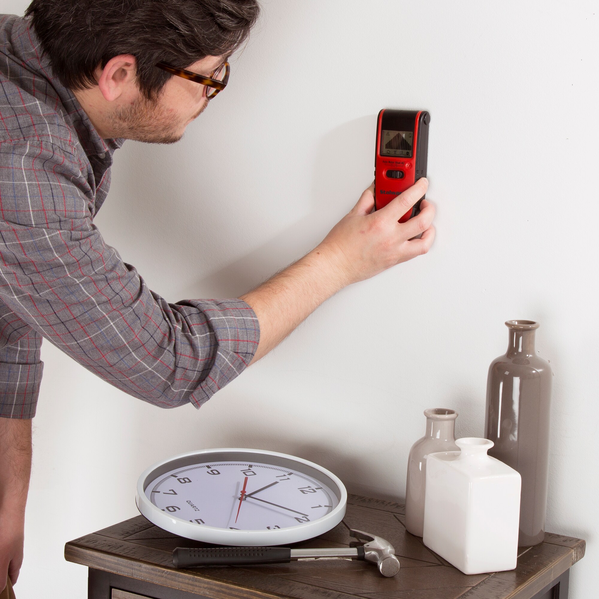 This 6-in-1 wall stud finder can detect wood, metal, and AC wiring for  under $17 (Save 30%)