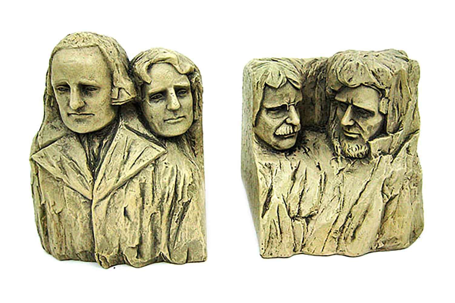Zeckos TMS0223 Historical Wonders Mount Rushmore Bookends