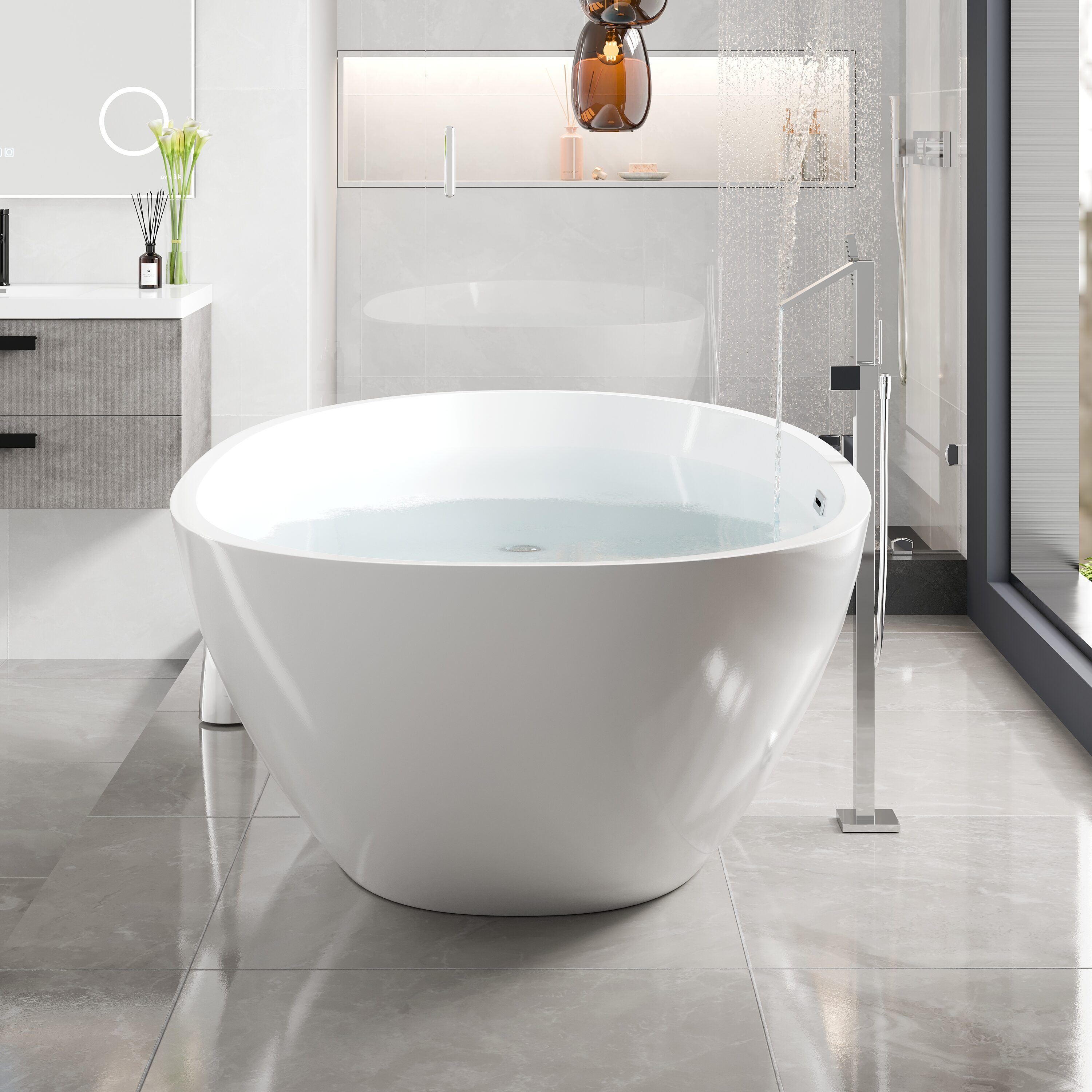 Eviva EVTB6218-67WH bathtubs - View #4