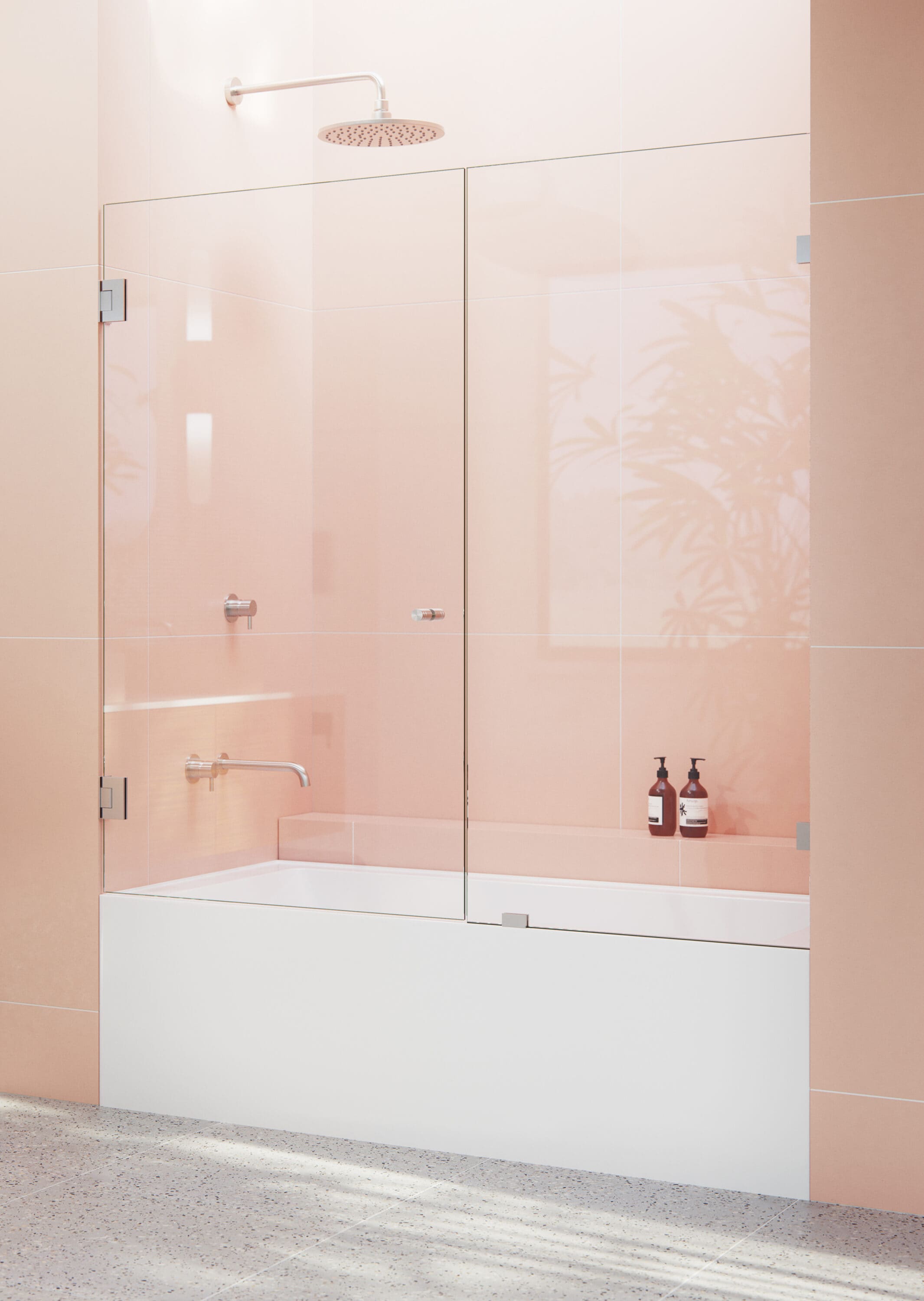  B-WH-63.5-BN Shower-Doors - View #3