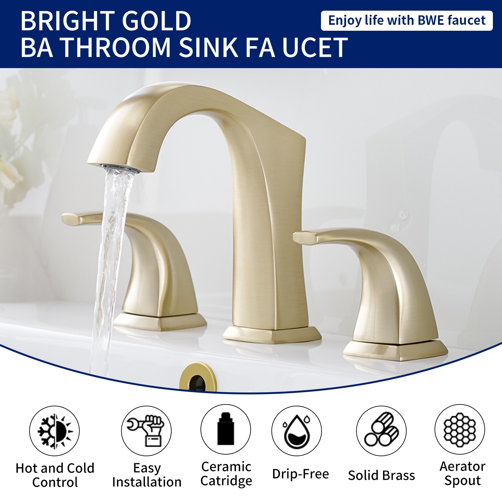 BWE A-9C-16454-BG-4 Lavatory-Faucets - View #5