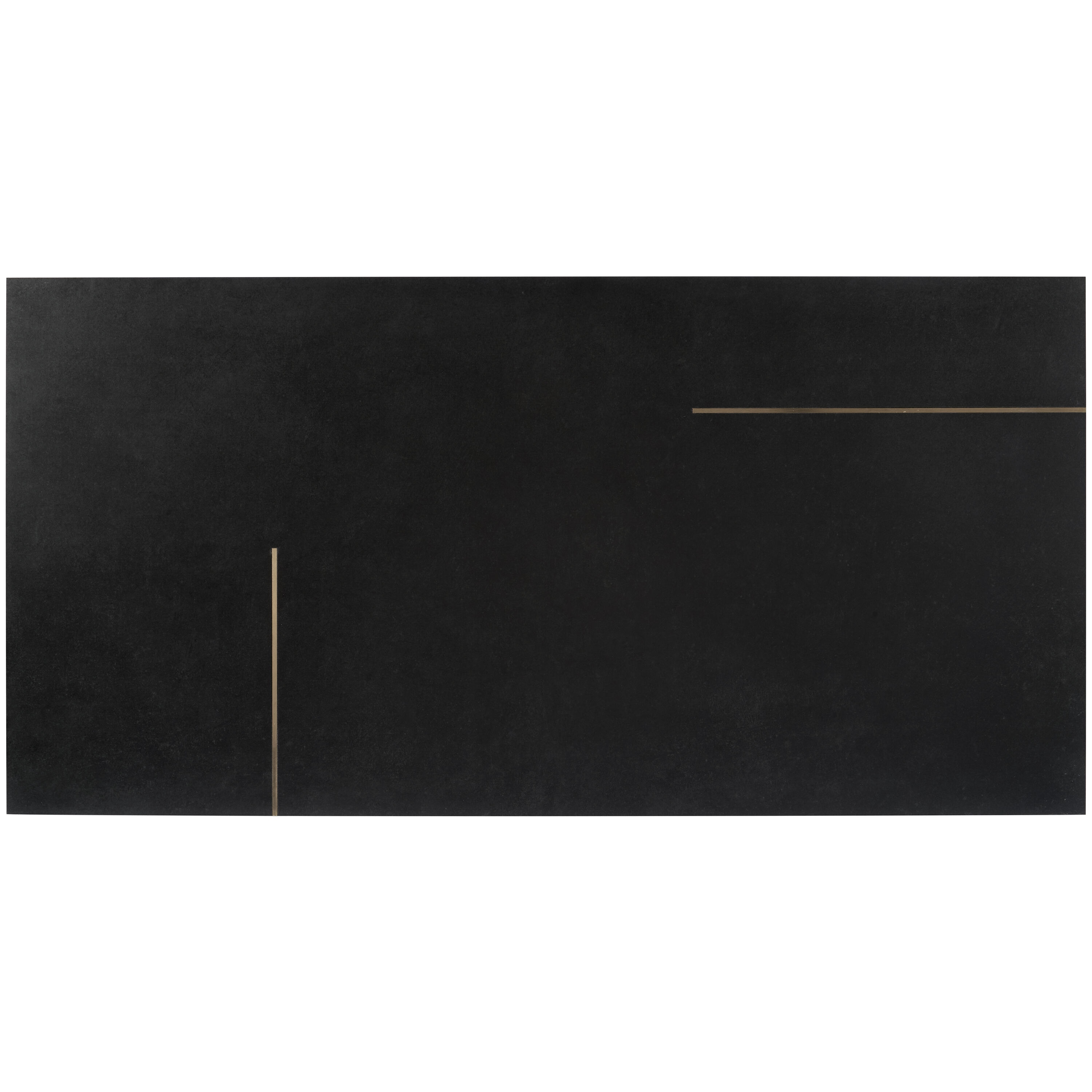 Artmore Tile EXT3RD106202 Score Brass Black 24-in x 48-in Matte Porcelain Patterned Large format Floor and Wall Tile ( 15.49-sq ft Carton )