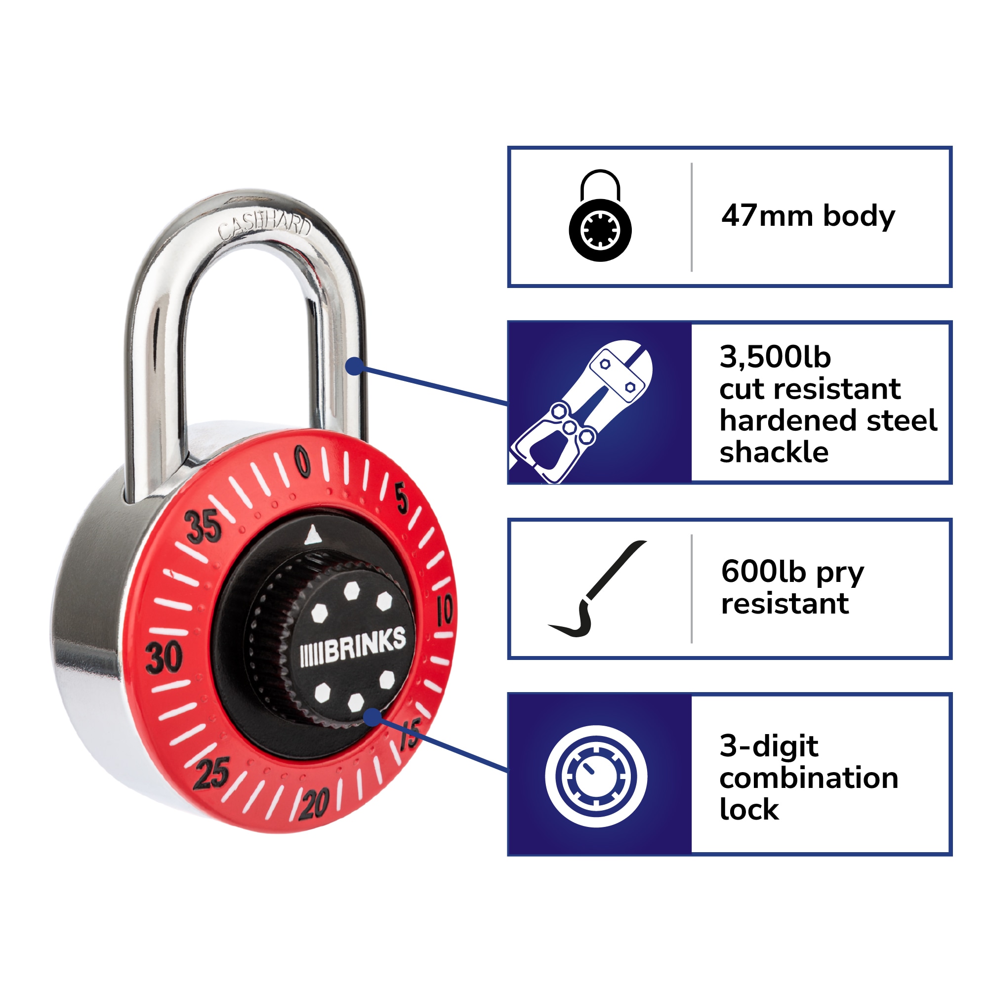 Brinks 172-49006 Padlocks-Locks-Cables - View #2