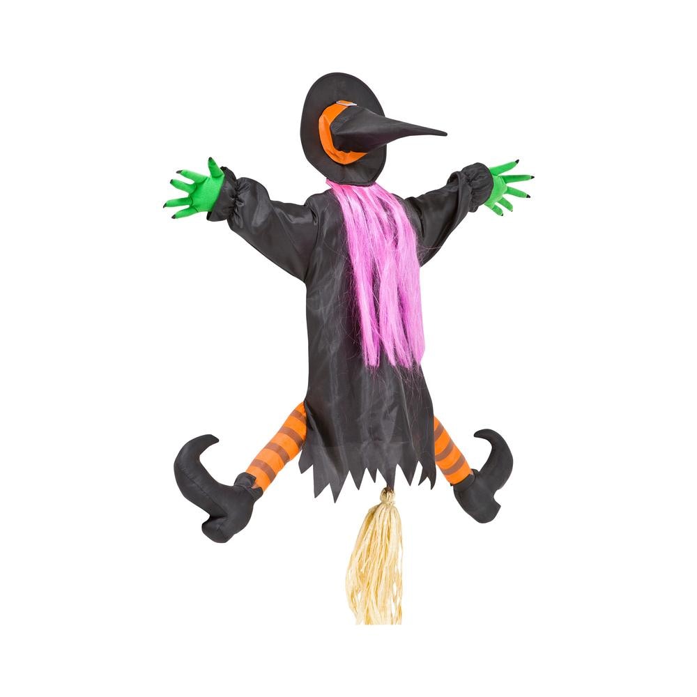 Gemmy 60073 2 ft. Crashing Witch Hanging Decor