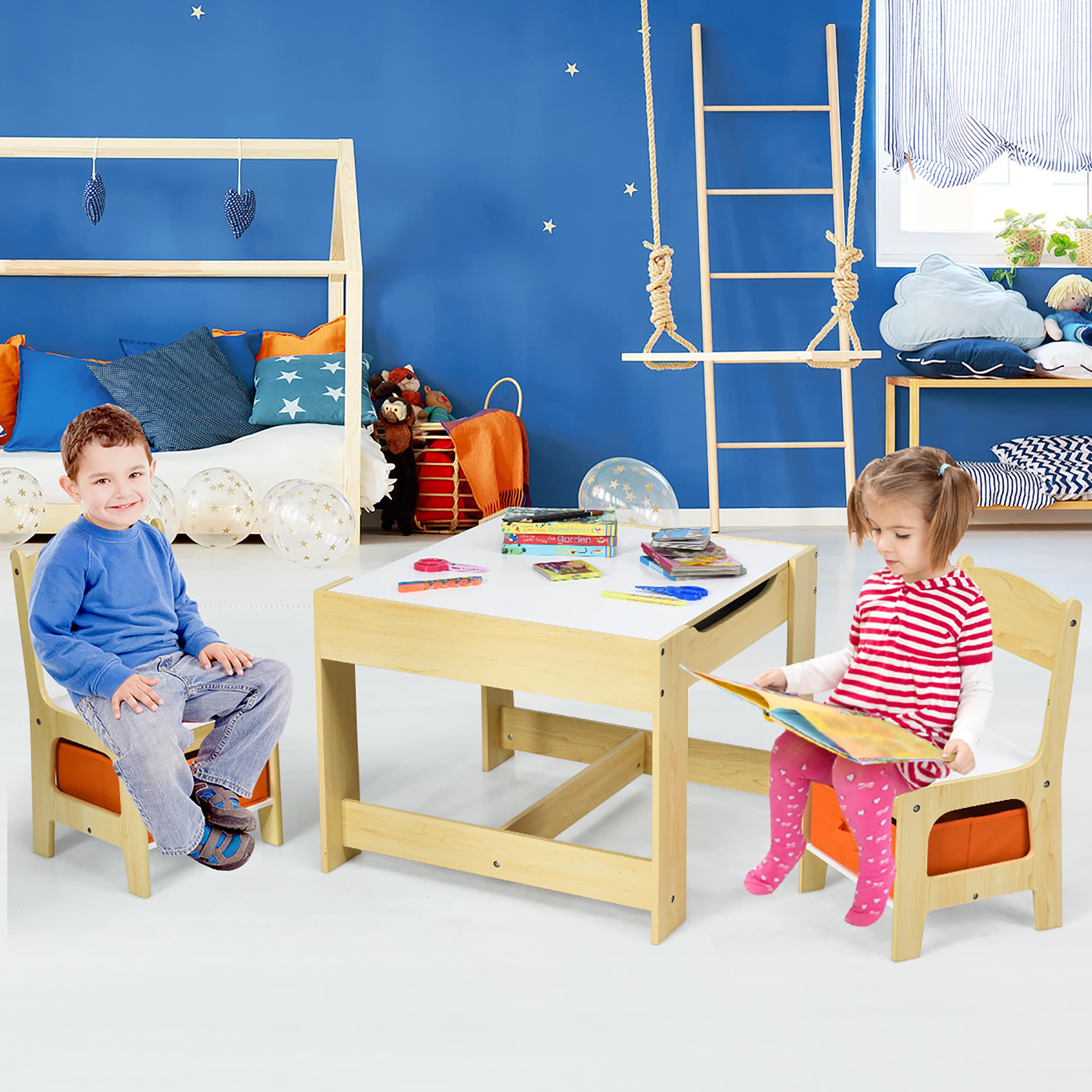 Goplus LWS00378 Kids-Play-Tables - View #9