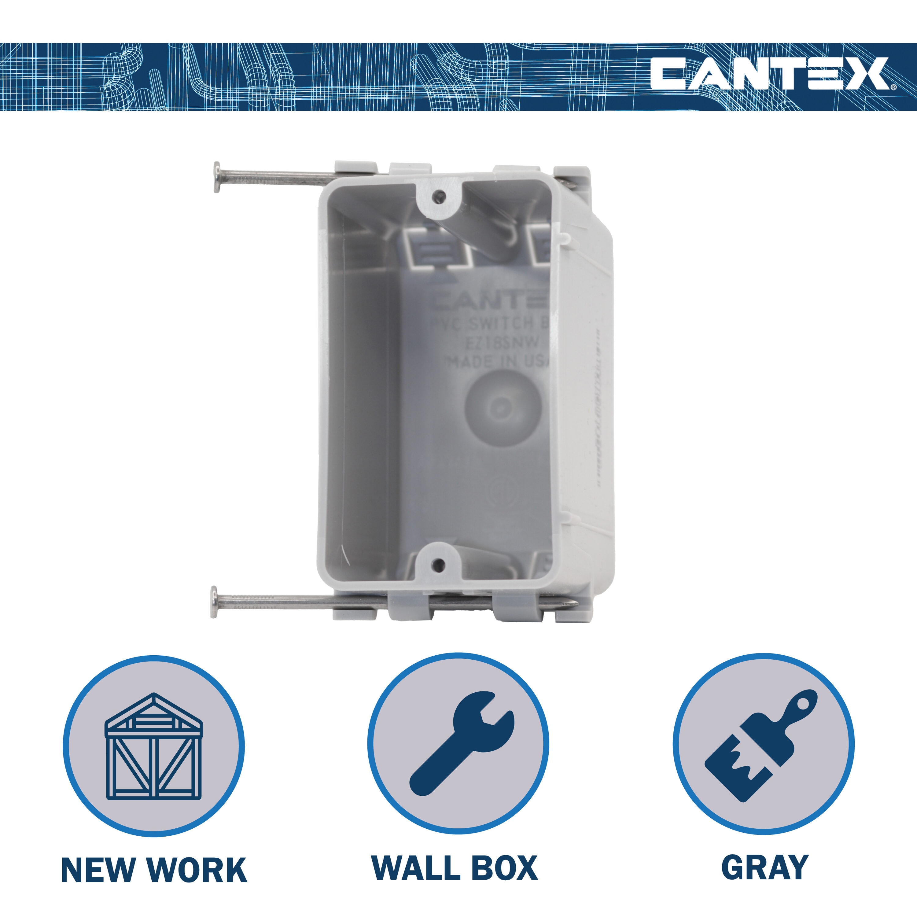 CANTEX LEZ18SNWV Electrical-Box - View #5