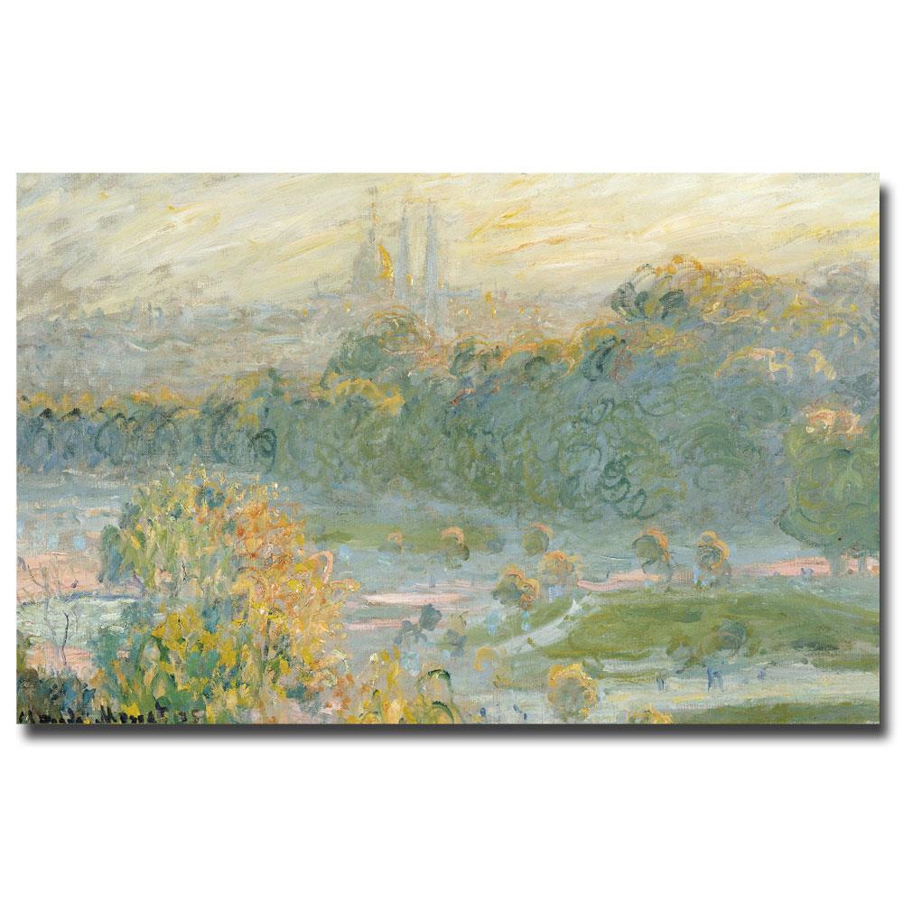 Trademark Fine Art BL0245-C3047GG Framed 30-Inches H x 47-Inches W Landscape Canvas Print