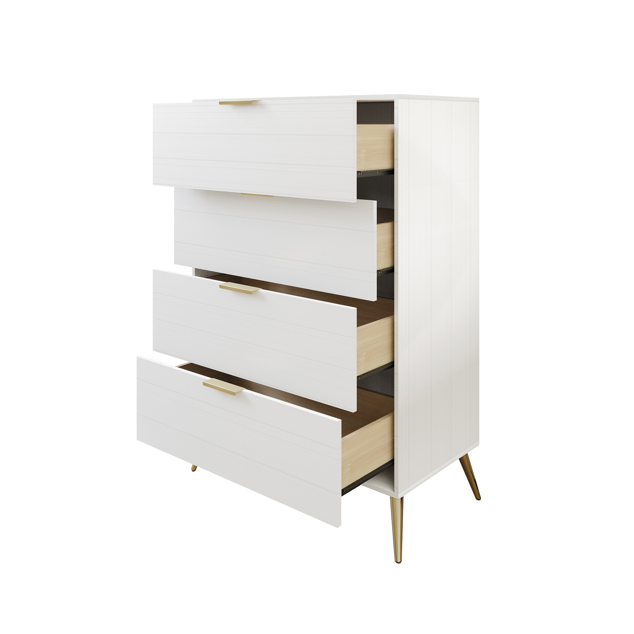 CasePiece C90138CH-WT dressers - View #5