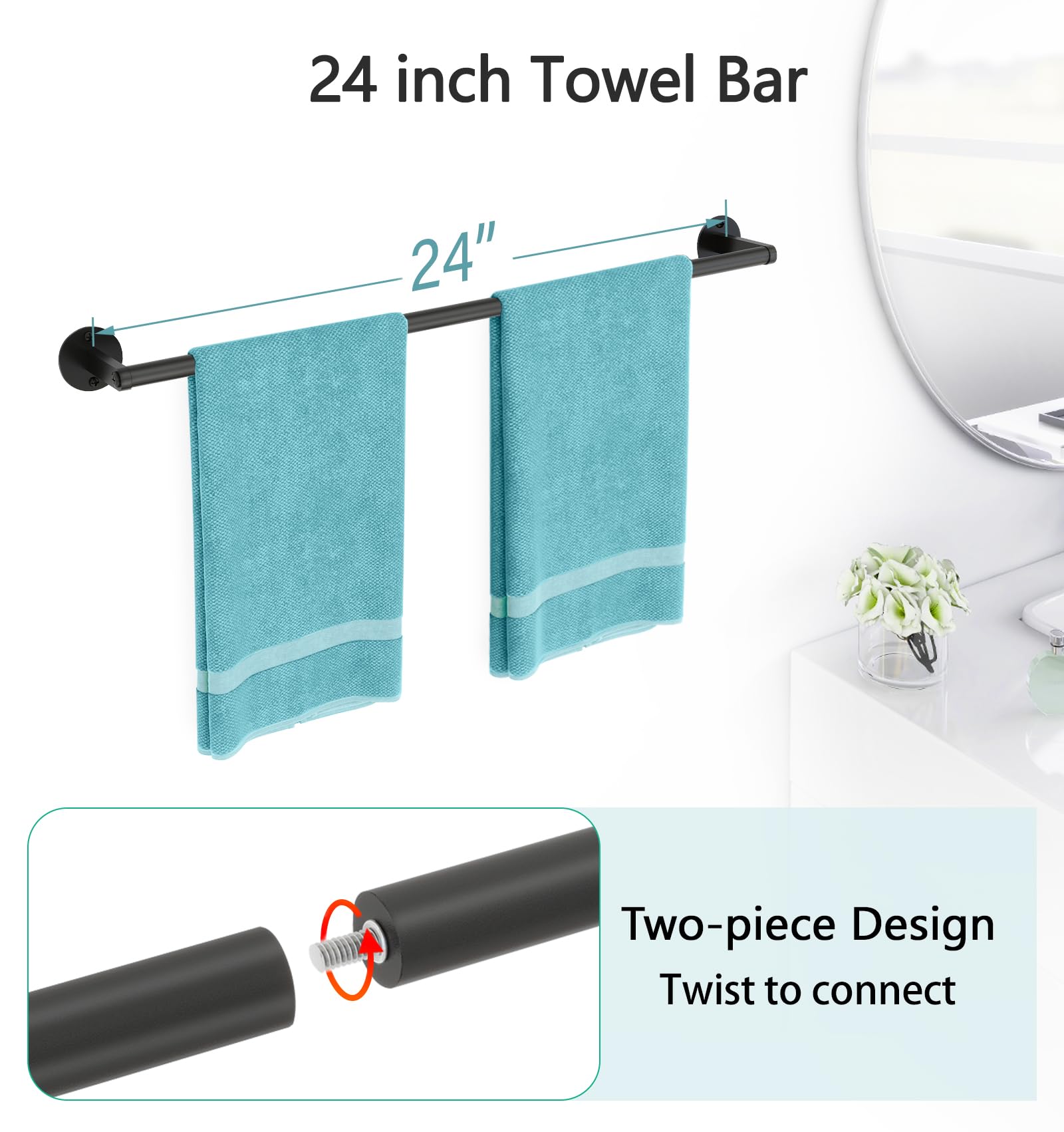 Misopily LMS1119B14 Towel-Trees - View #2