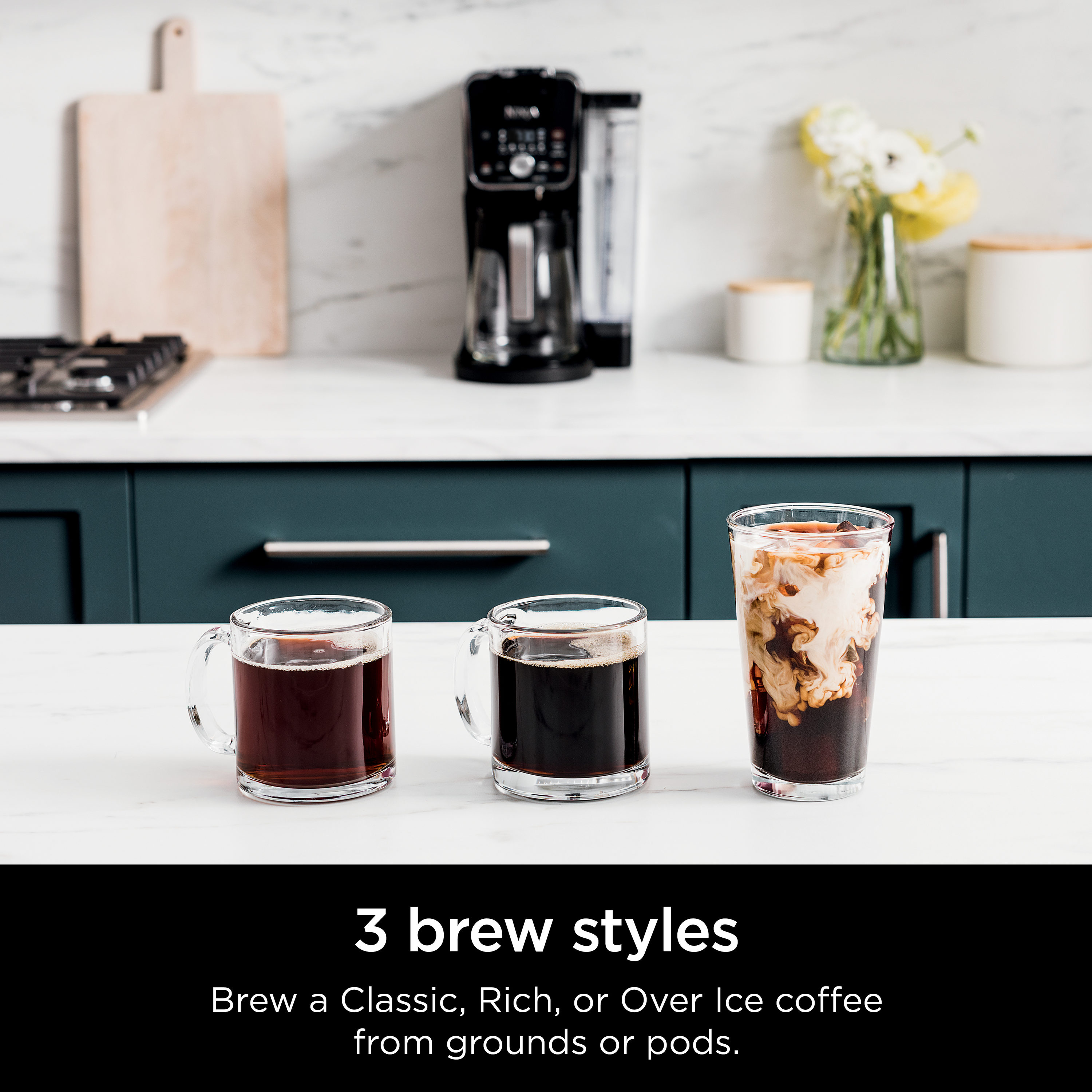 Ninja 12-Cup Black Residential Cold Brew Coffee Maker in the Coffee Makers  department at