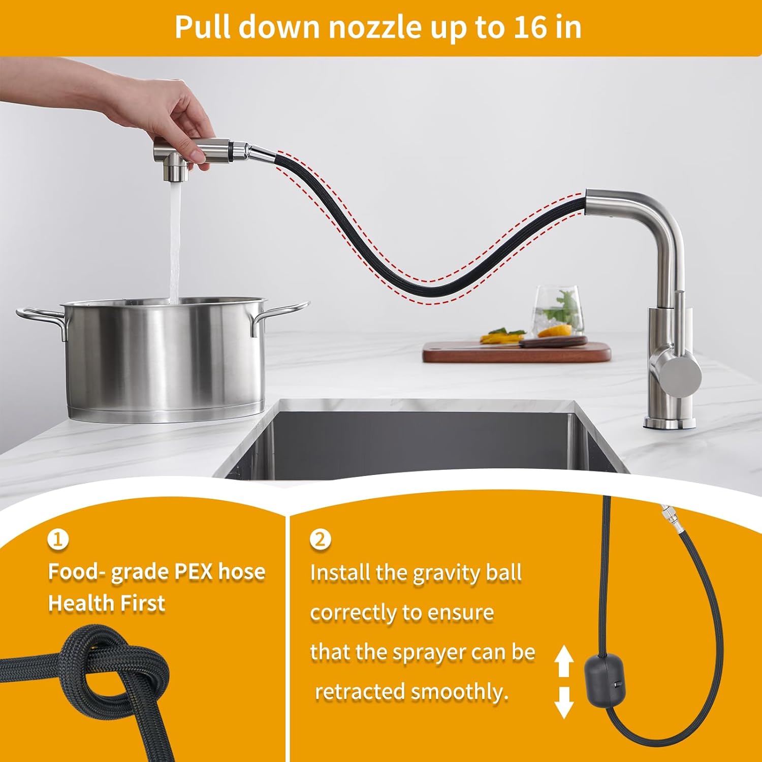 Sumerain ANHY-PL-8 Kitchen-Faucets - View #3