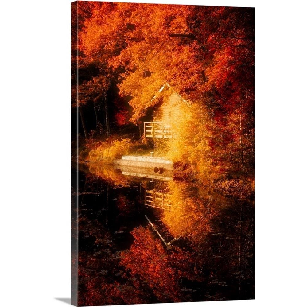 GreatBigCanvas 2477836-24-16X24 24-in H x 16-in W Abstract Print on Canvas